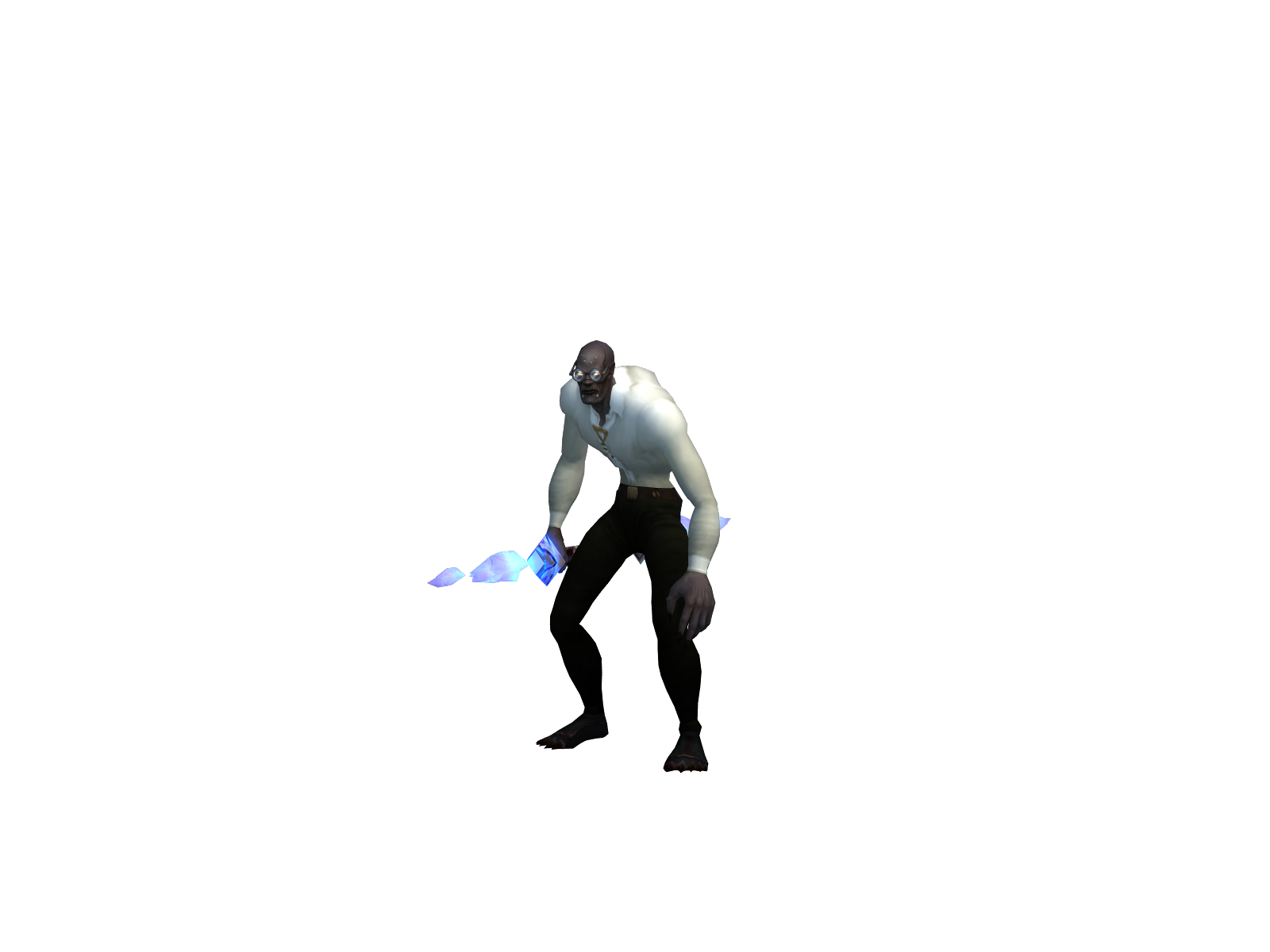 Yalnizkurt 3D character render