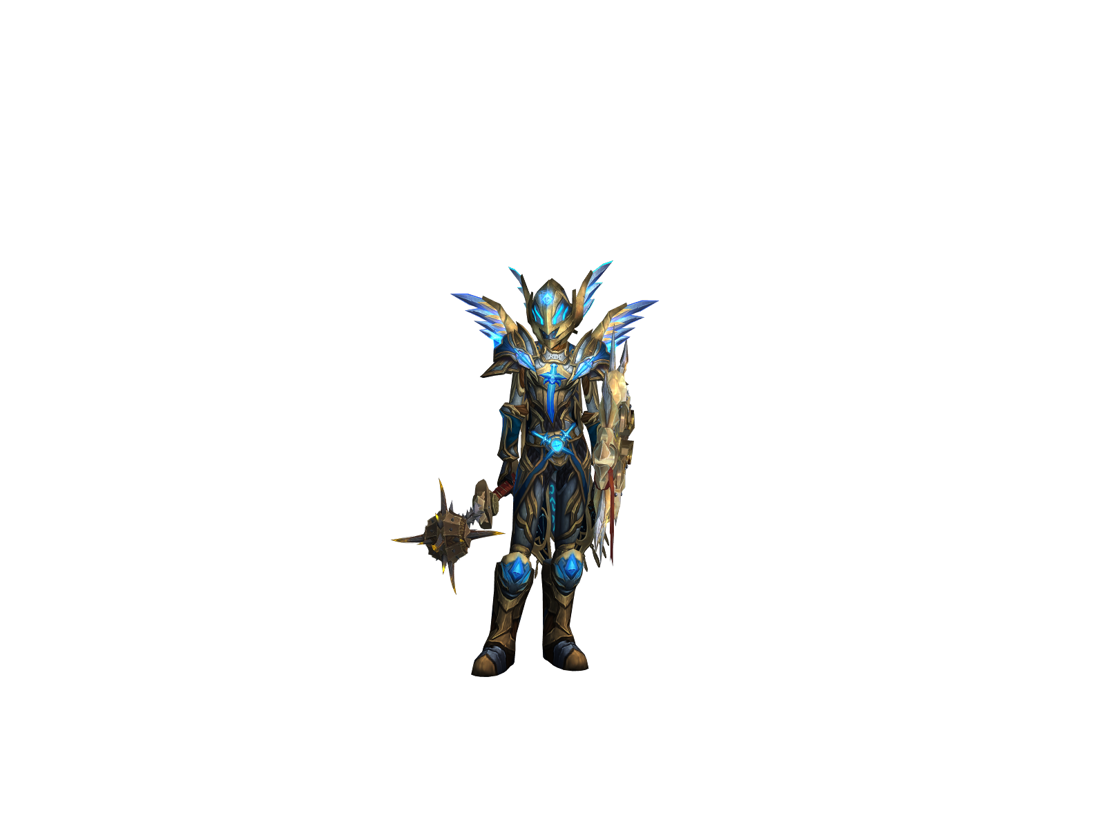 Savin 3D character render