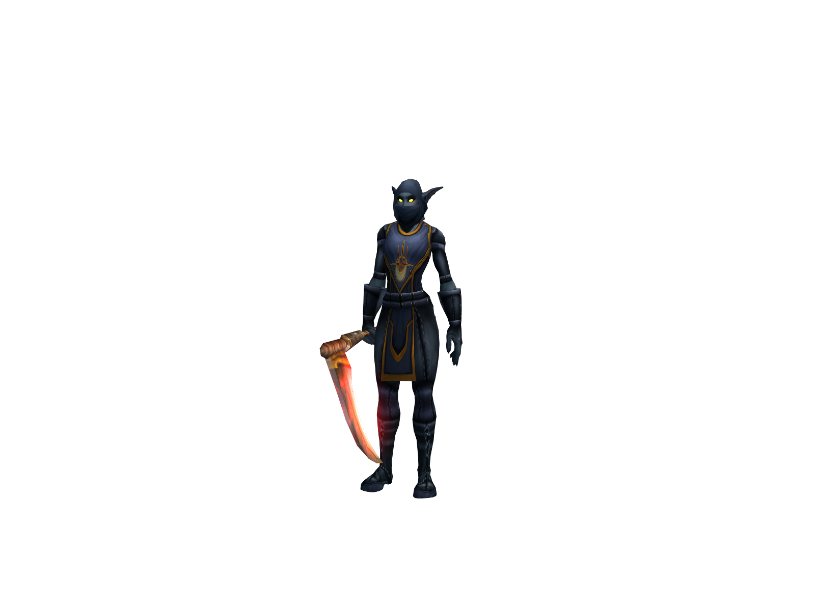 Síofra 3D character render