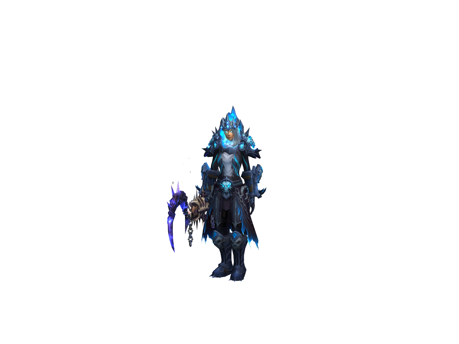 Schera 3D character render