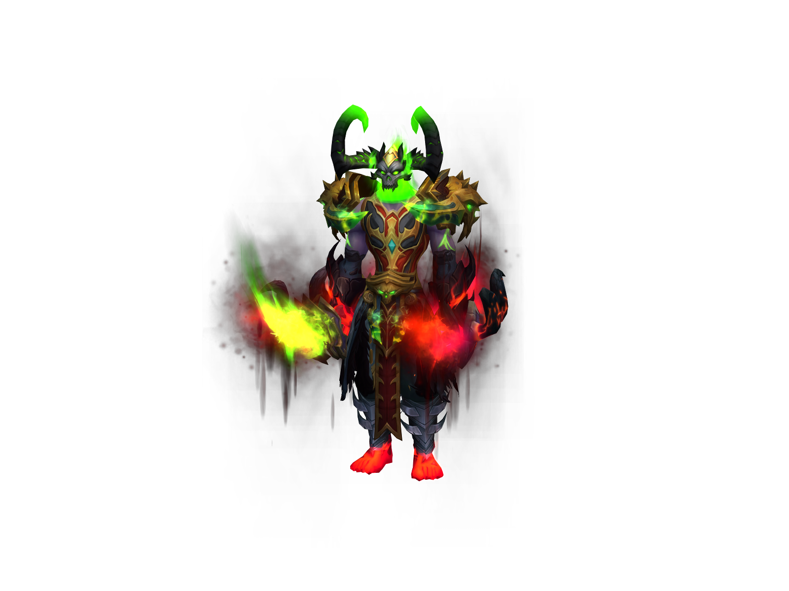 Vildemon 3D character render