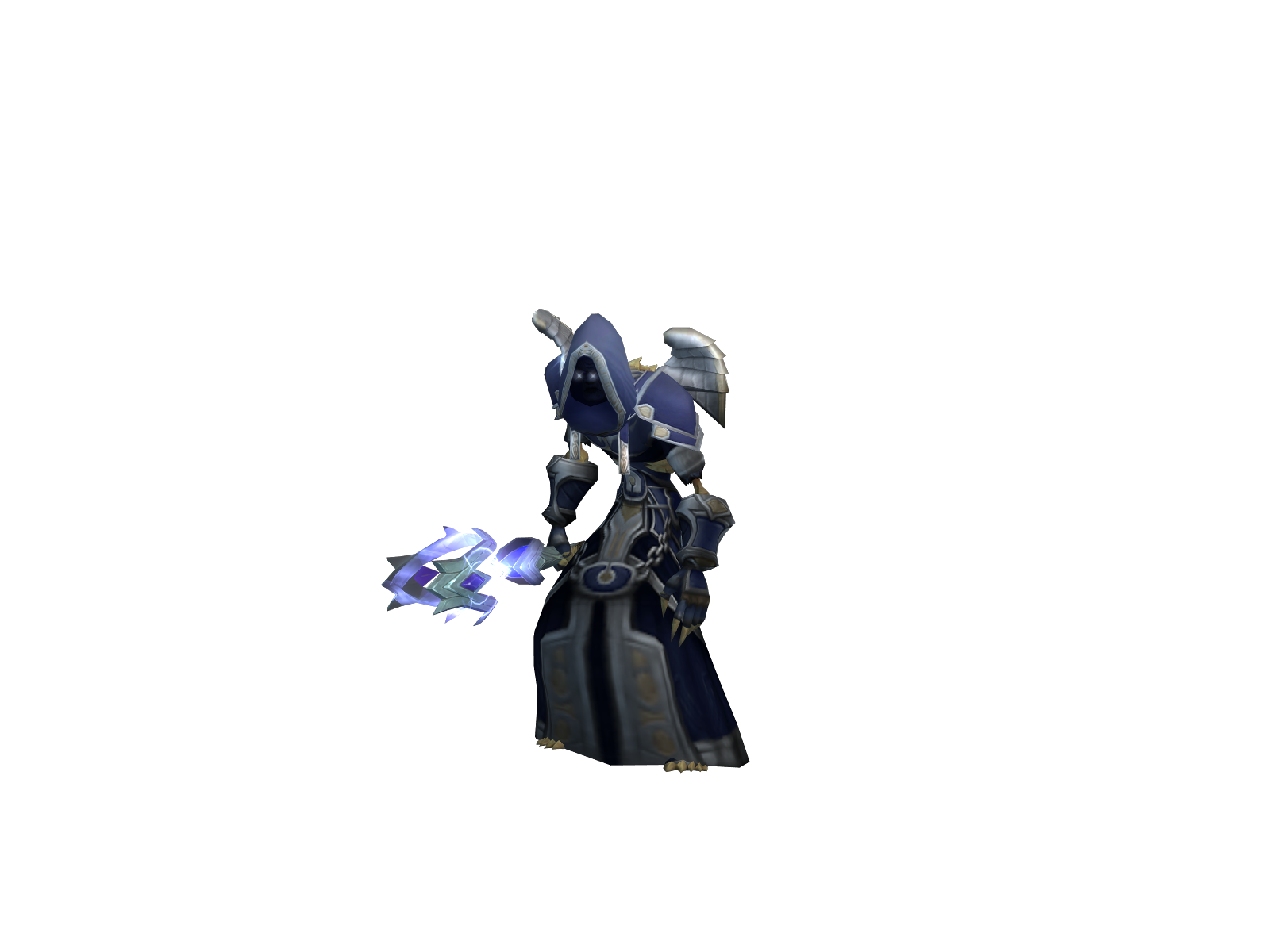 Shadowflake 3D character render
