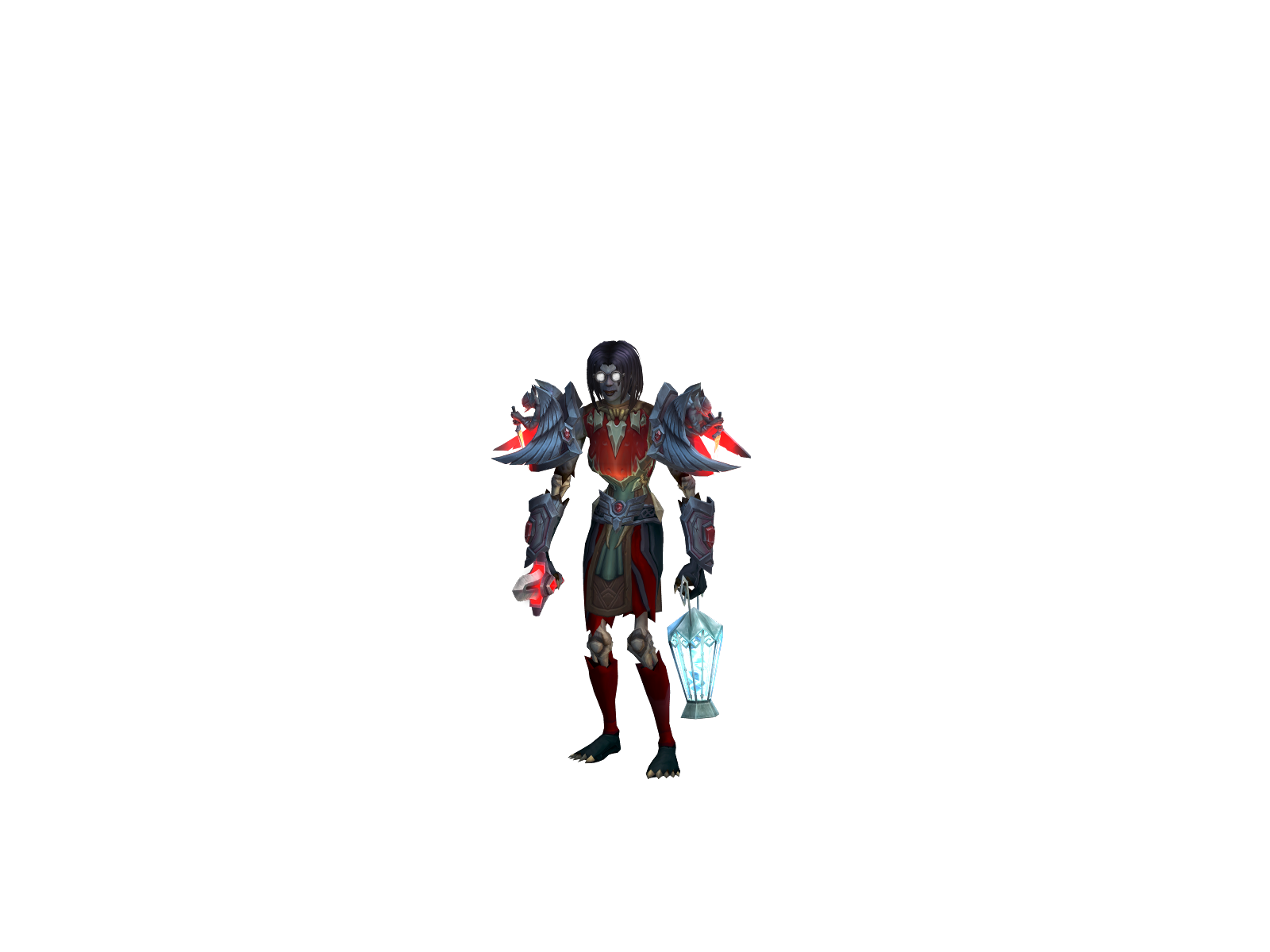 Zýnés 3D character render