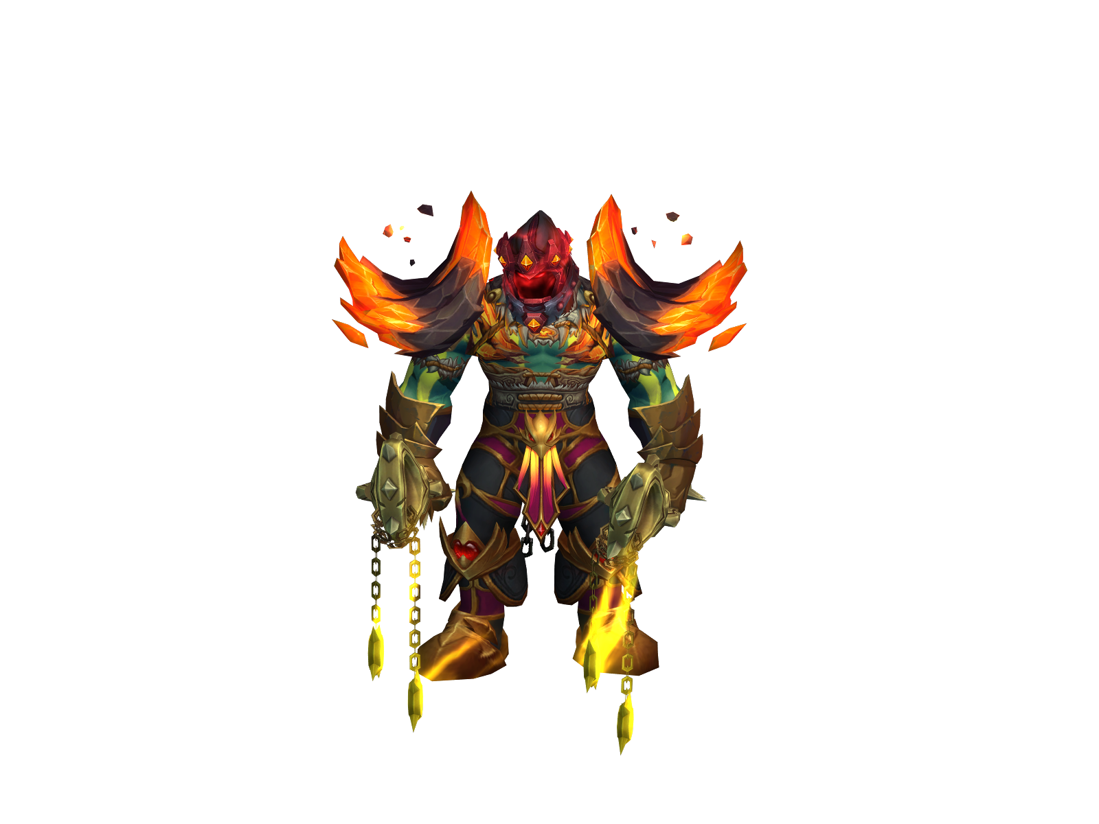 Zuglightning 3D character render