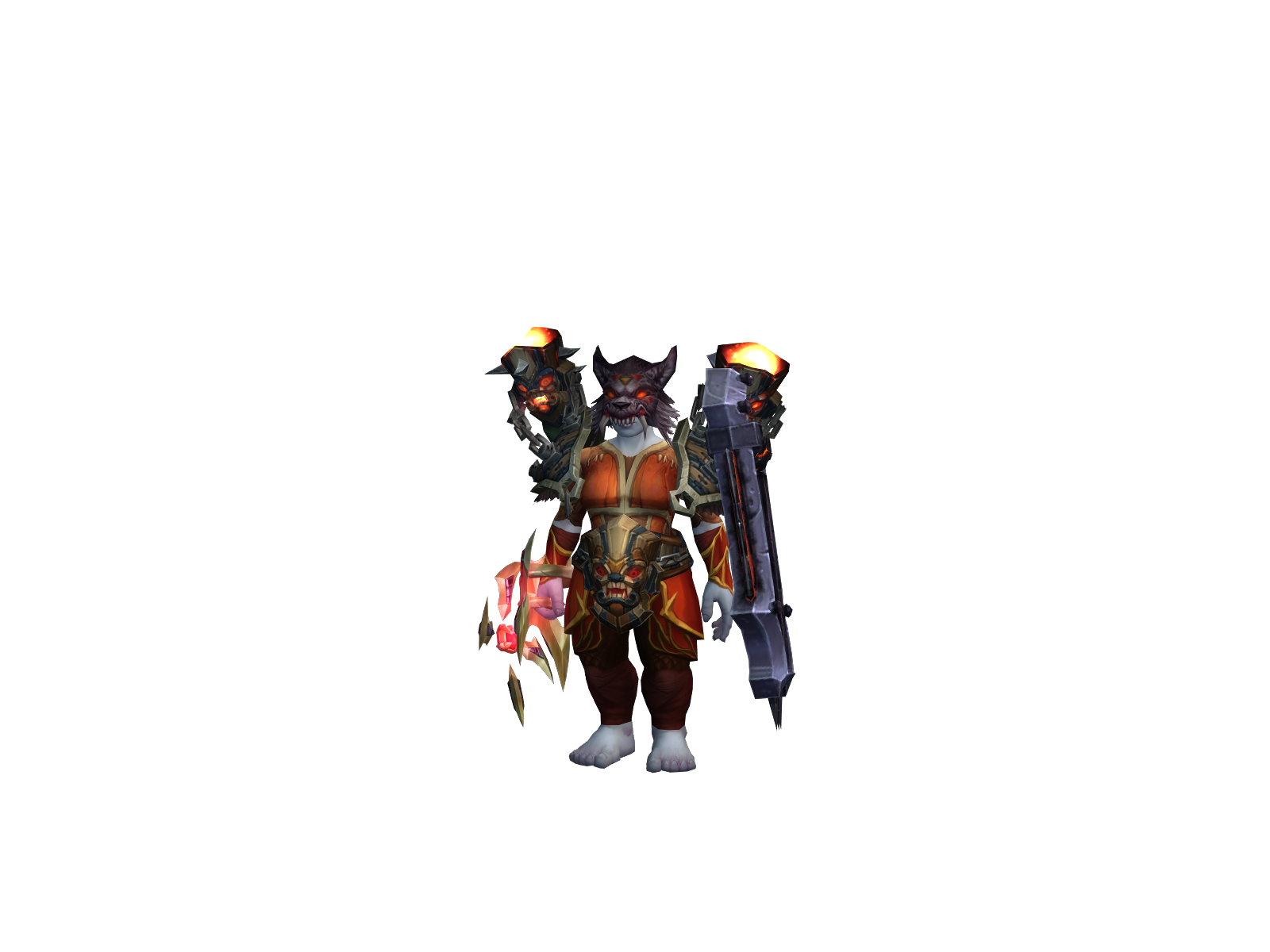 Díaboloss 3D character render