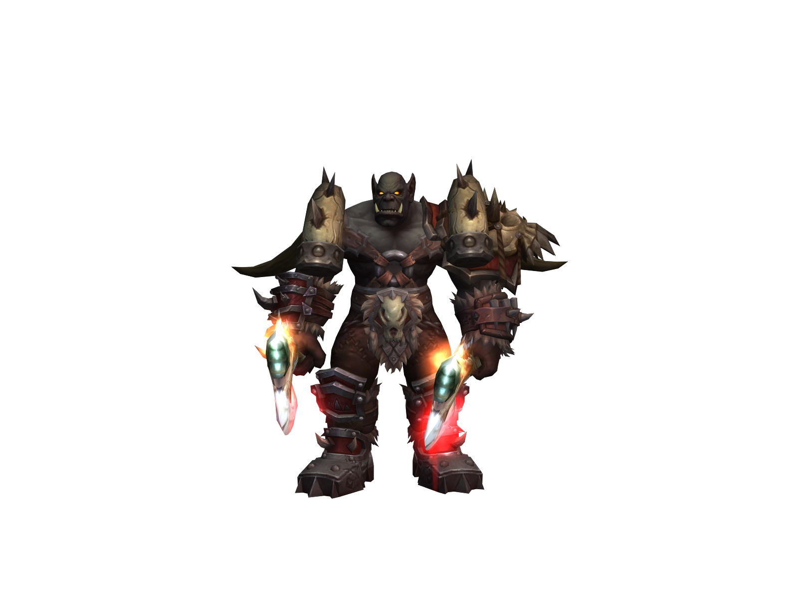 Blackwarri 3D character render