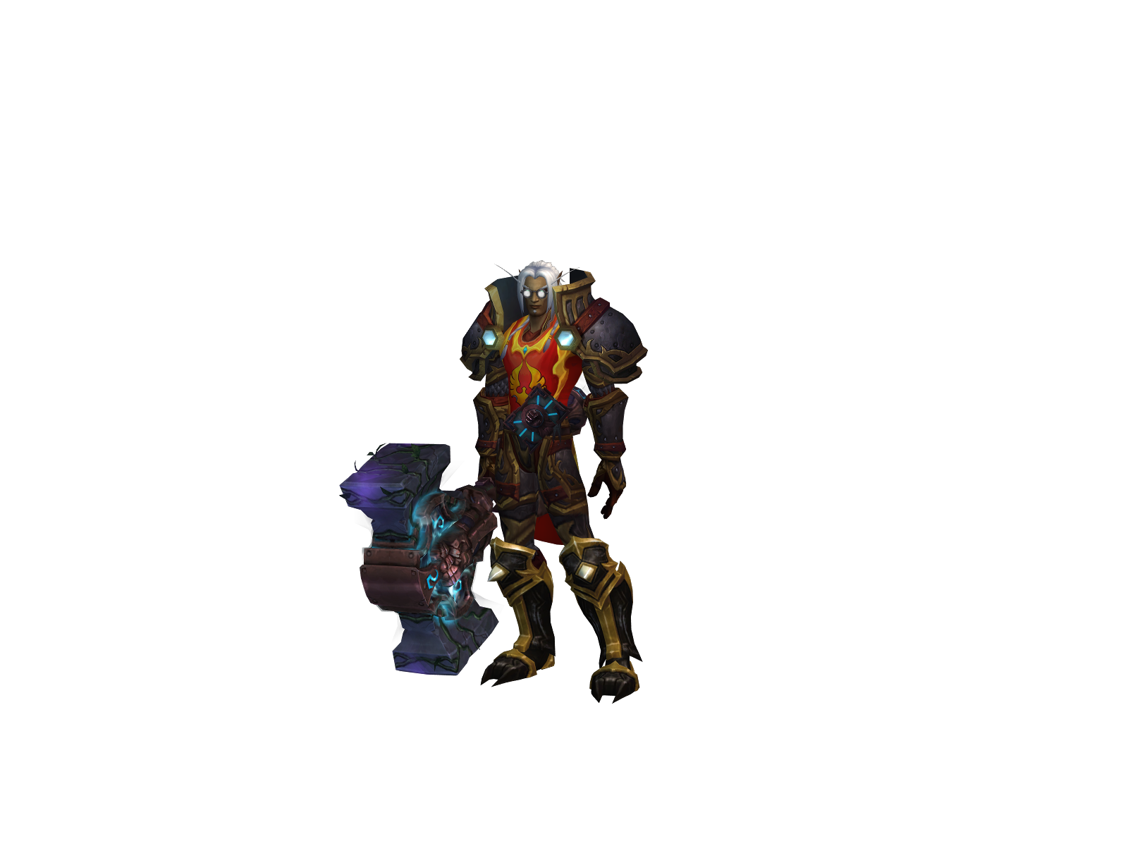 Kaelem 3D character render