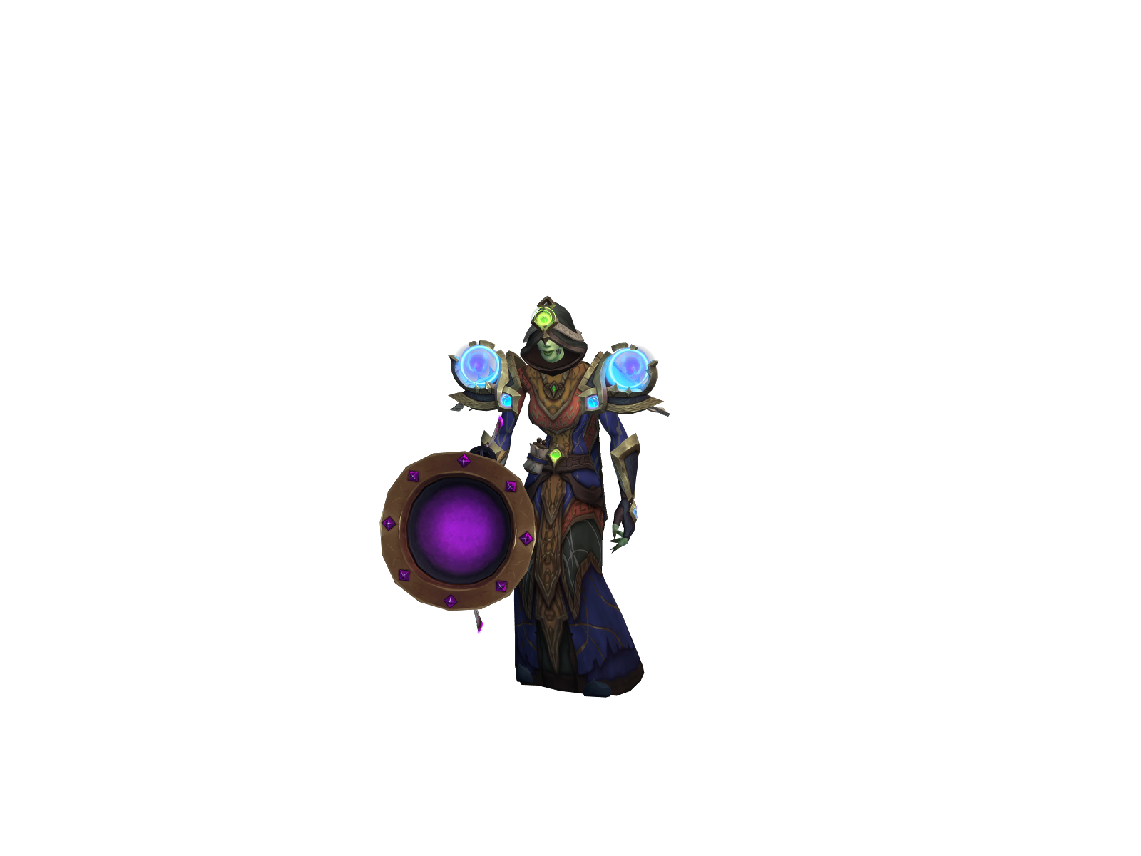 Voldê 3D character render
