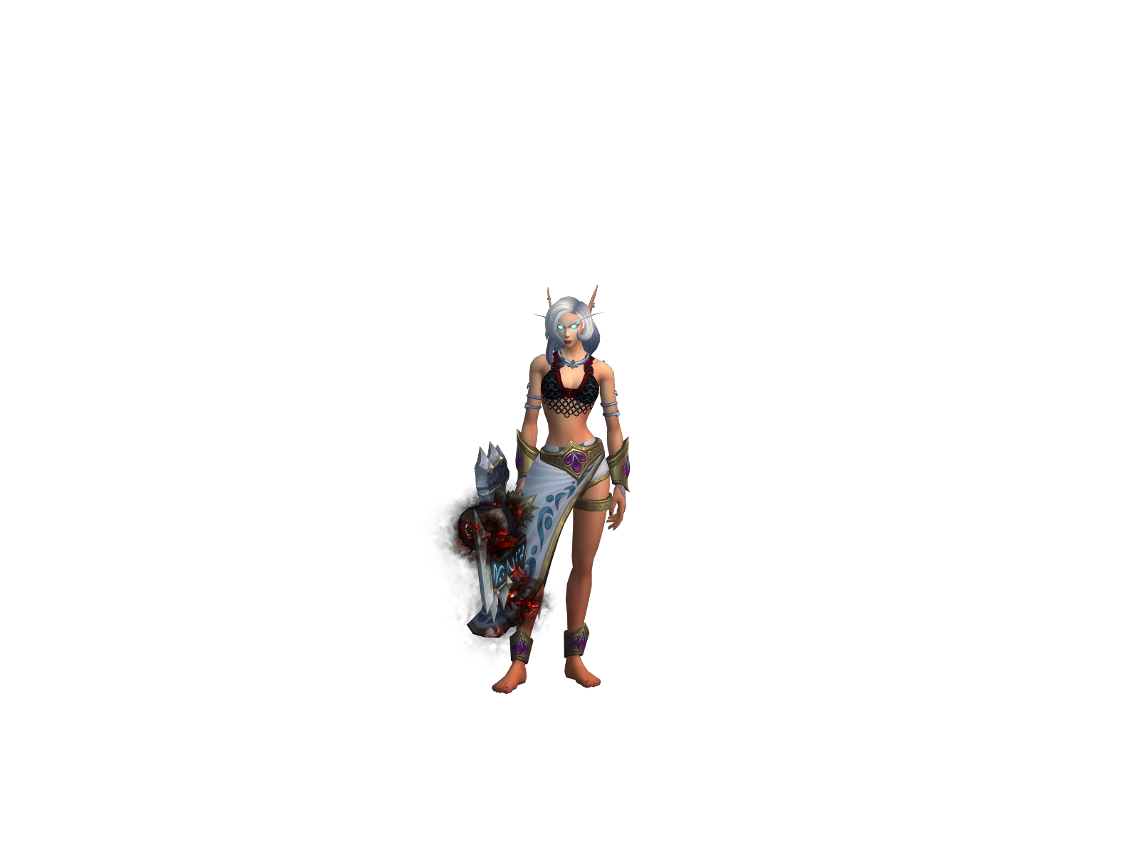 Cyndikathor 3D character render