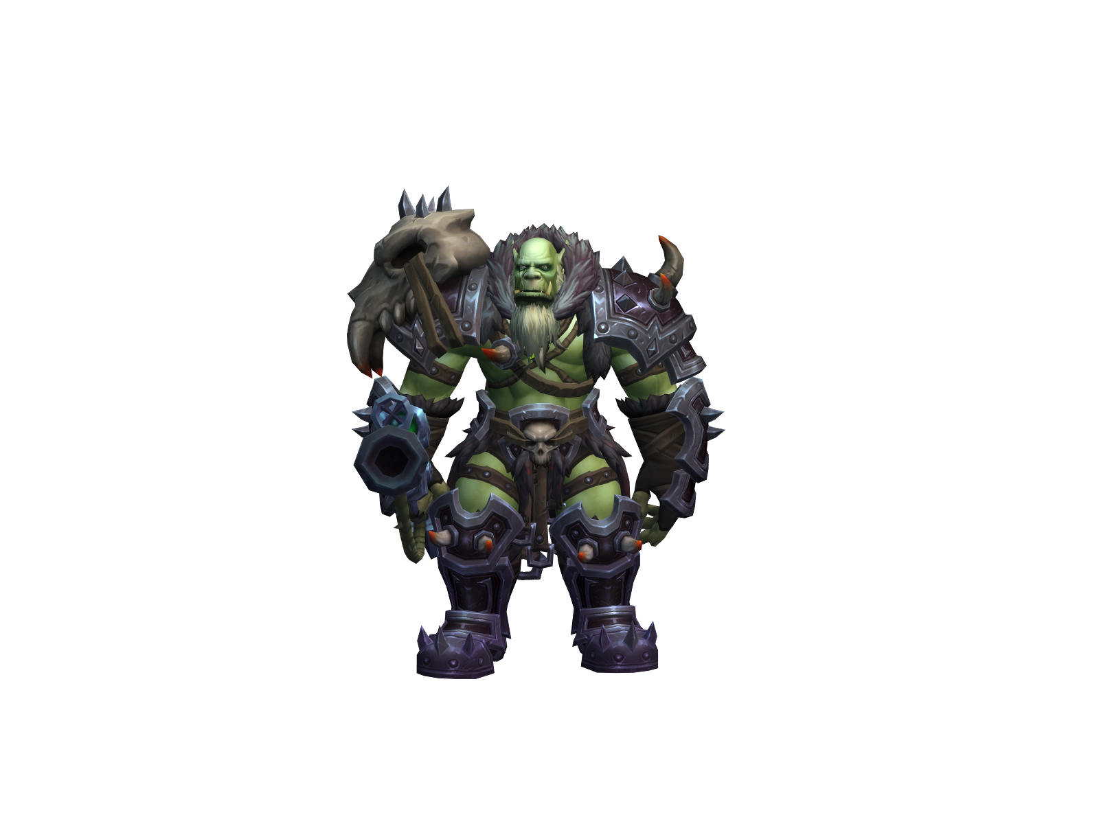 Dadeye 3D character render