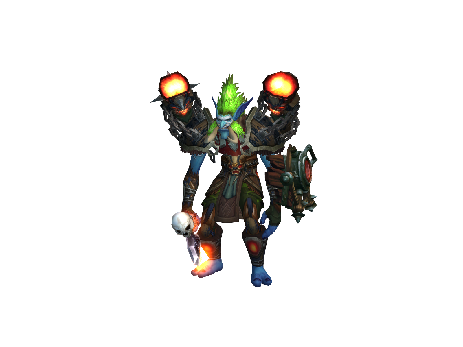 Vegojin 3D character render