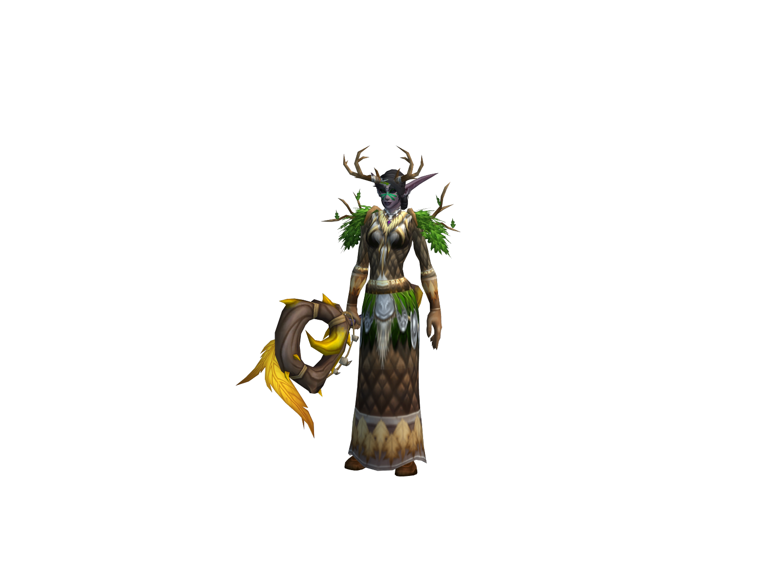 Ashalune 3D character render