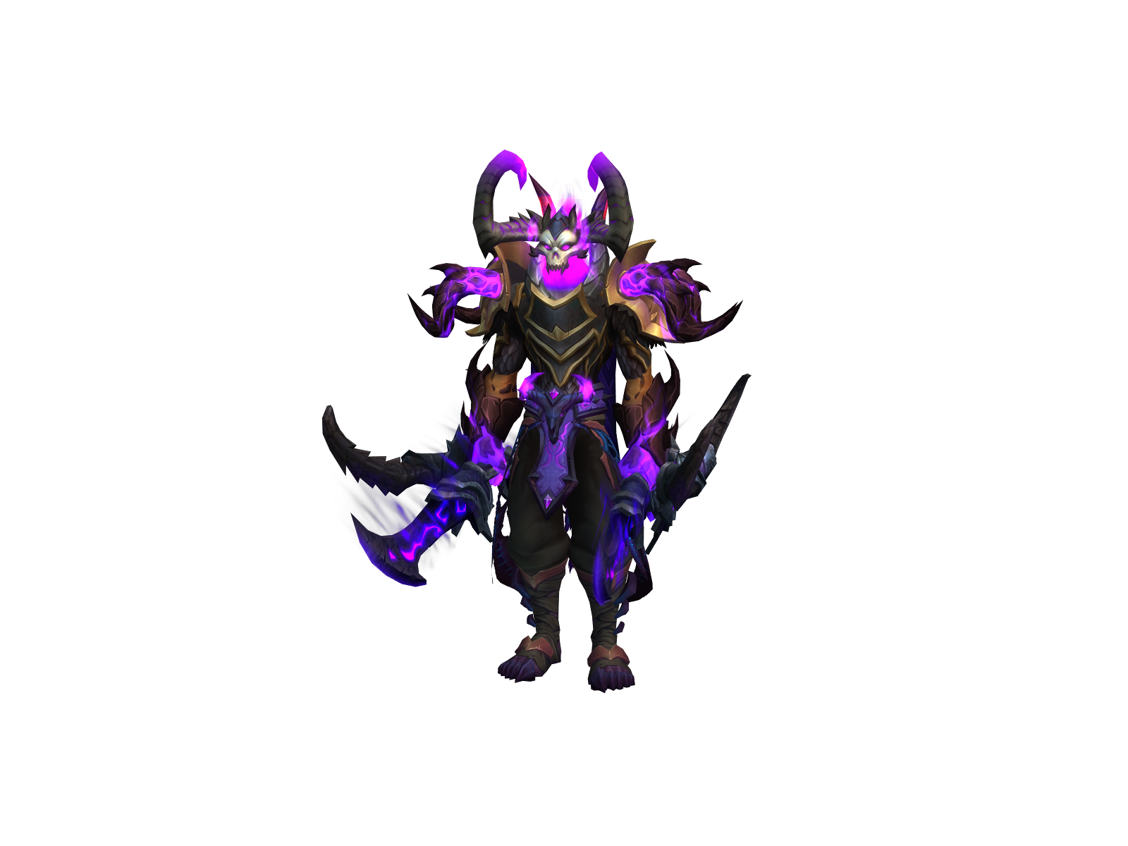Unsainted 3D character render