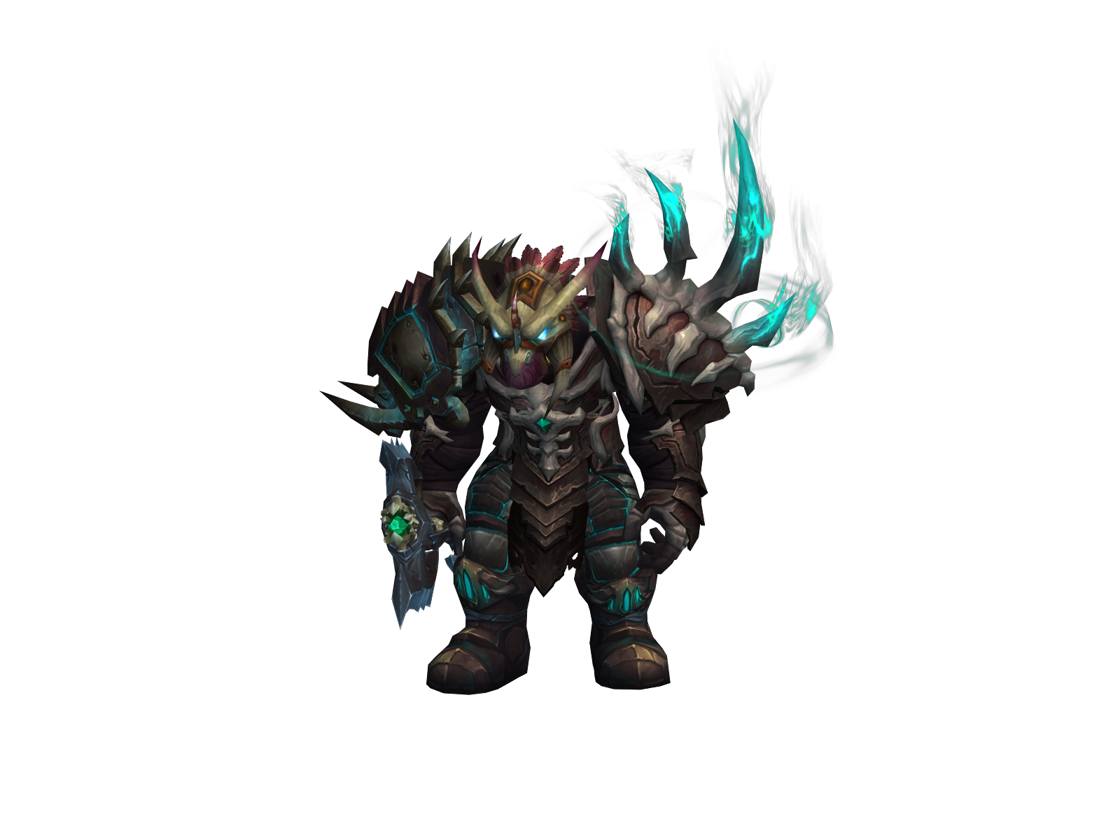 Gahmok 3D character render