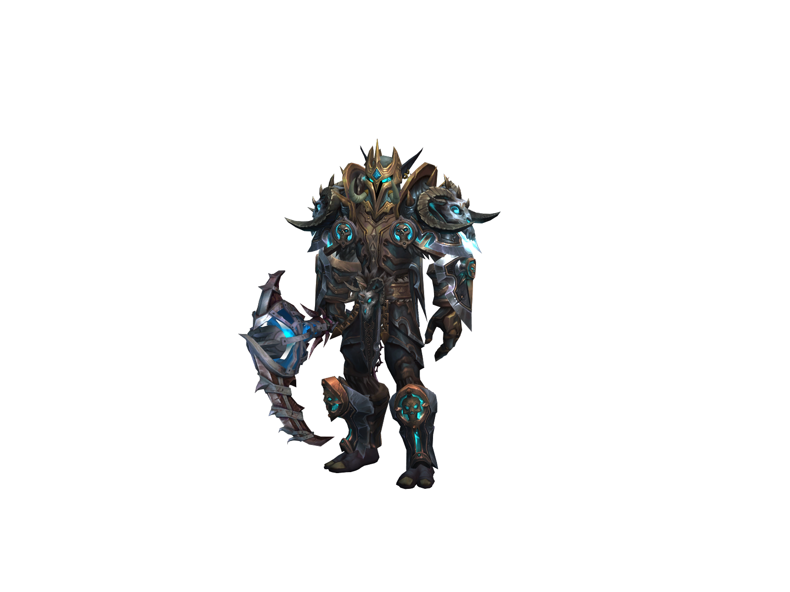 Deáthtroll 3D character render