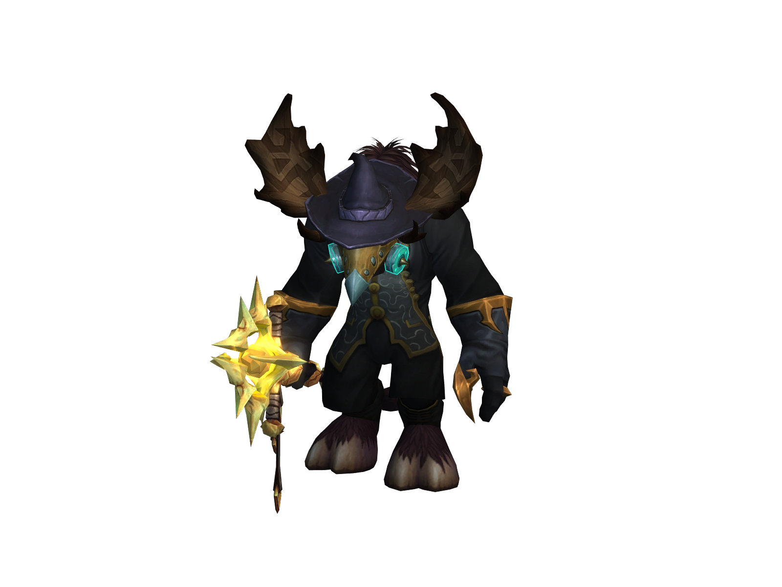 Stargaizing 3D character render