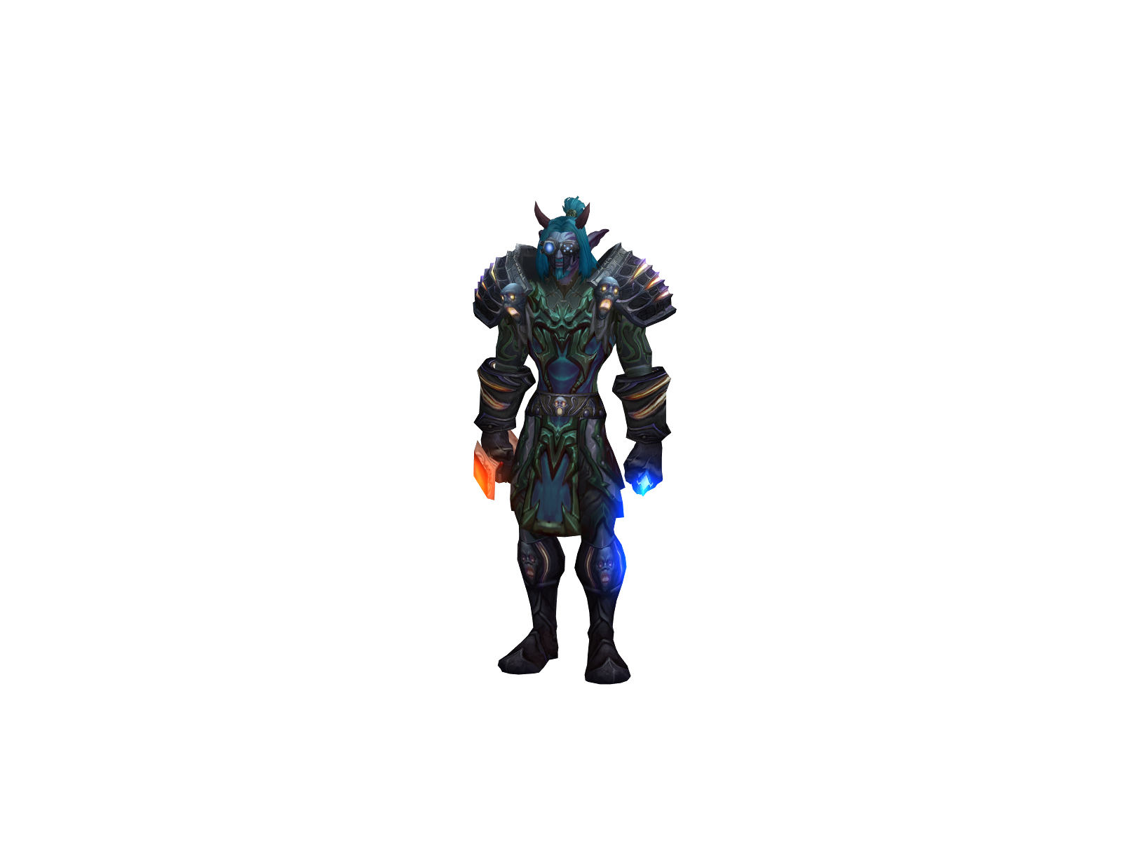 Uwü 3D character render