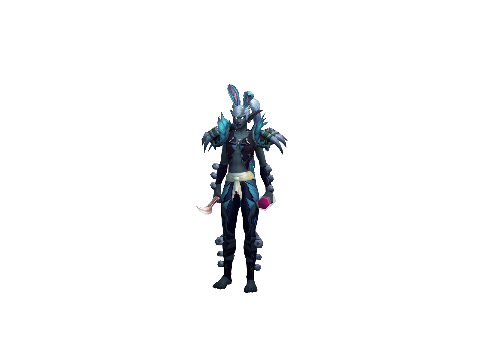 Frøqd 3D character render