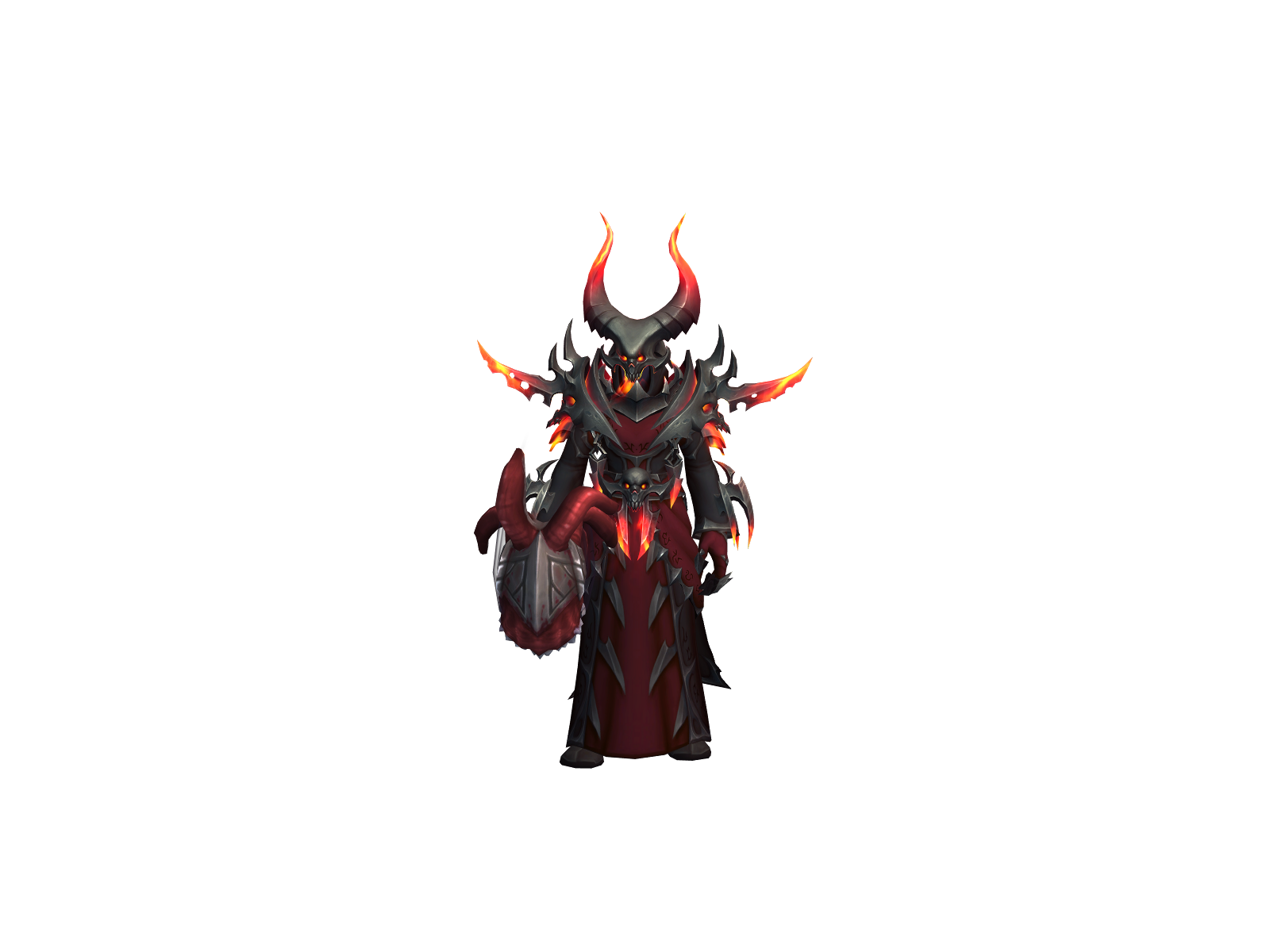 Locknotop 3D character render