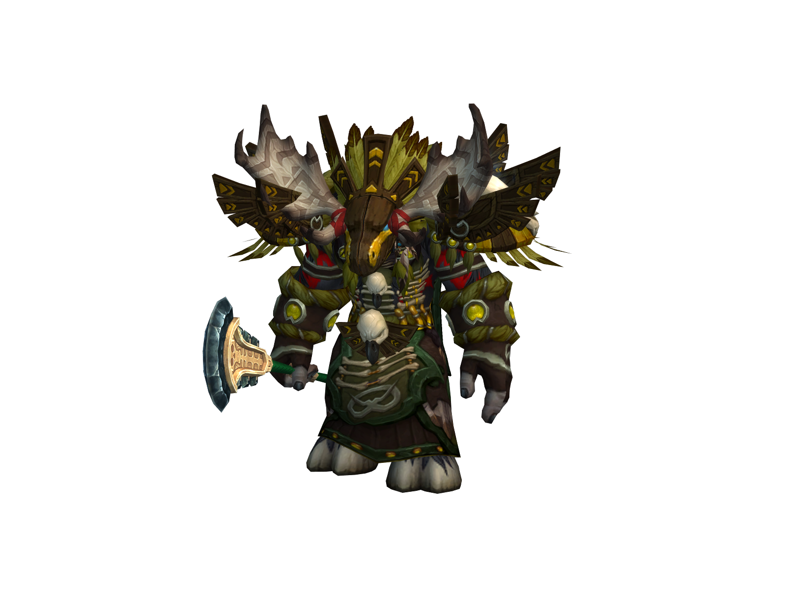 Trumpy character render