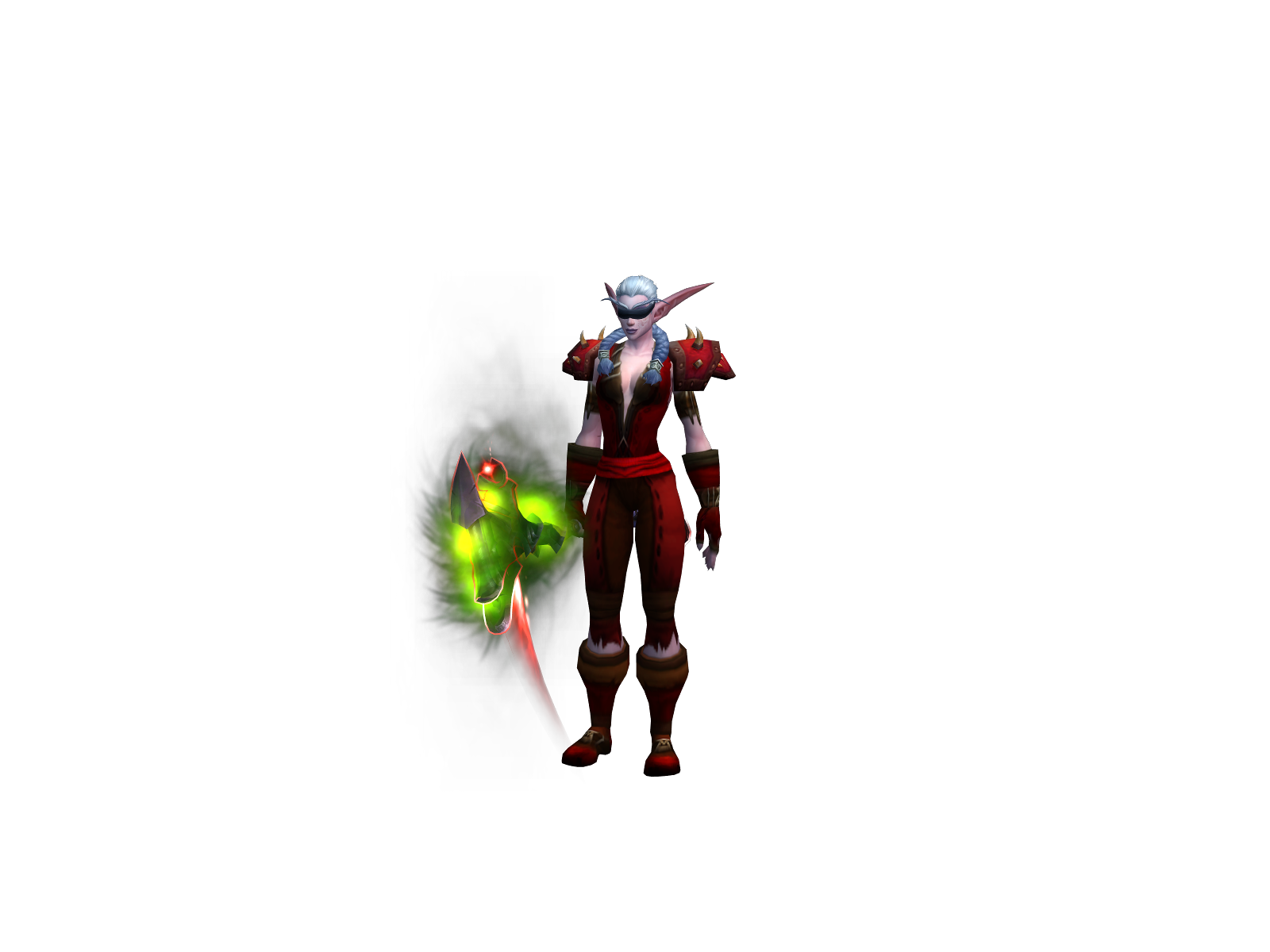 Kryer 3D character render