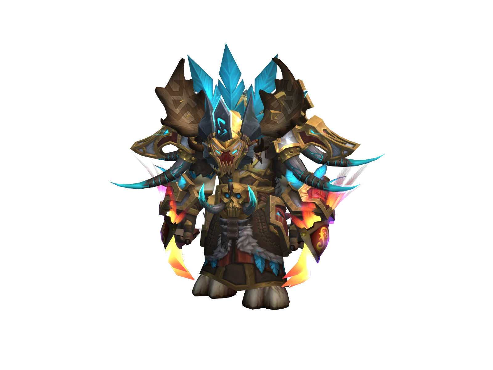 Shanunaki 3D character render