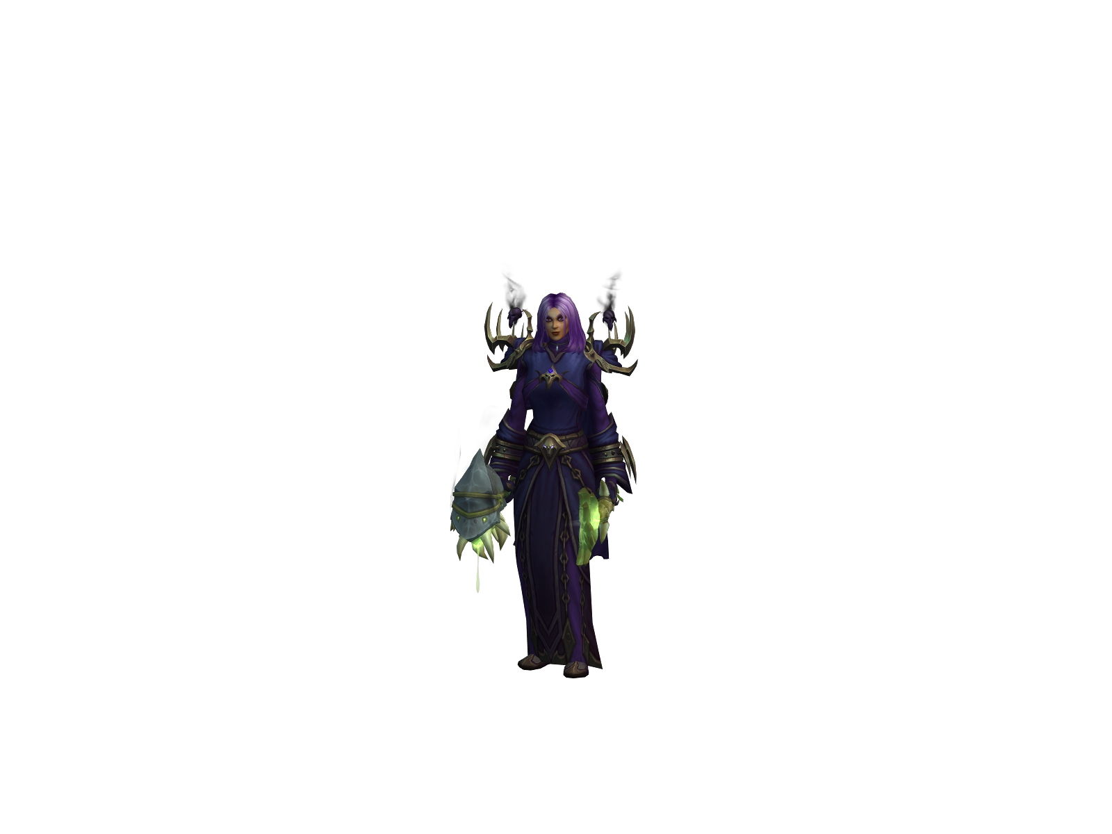 Melyá 3D character render