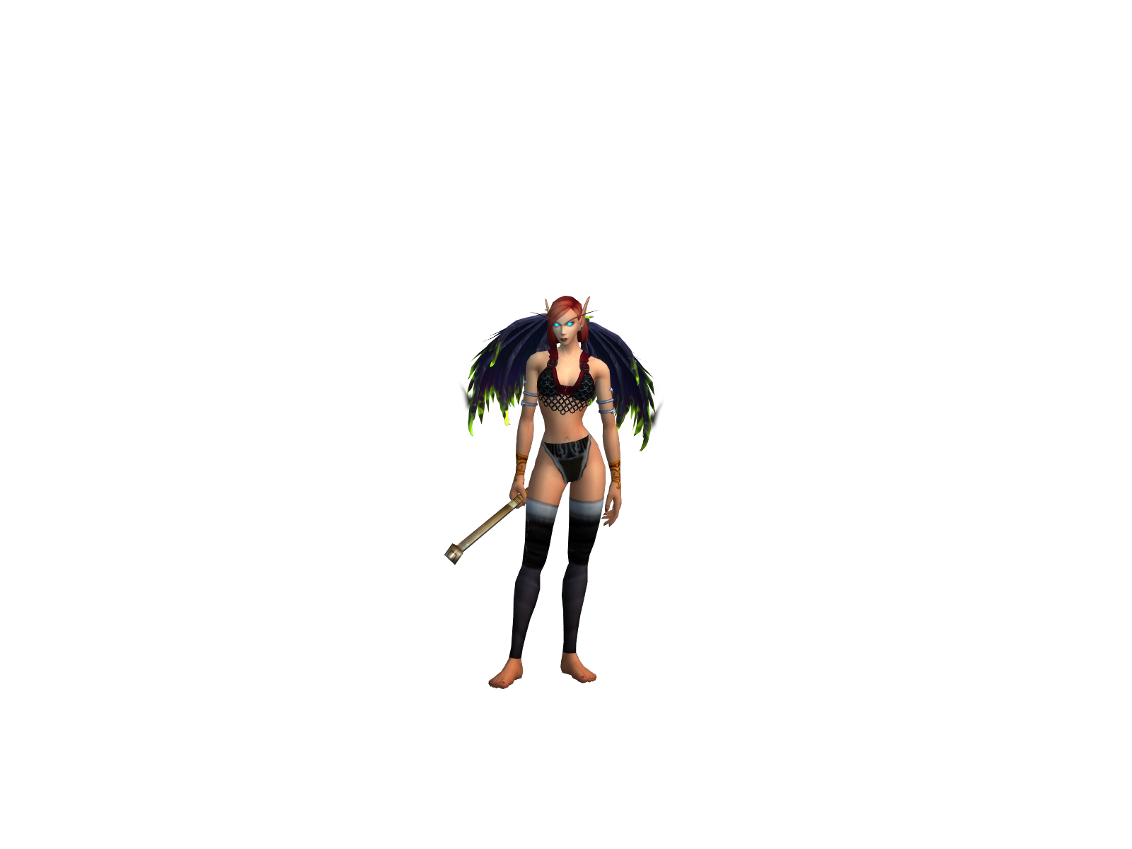 Diszidiva 3D character render