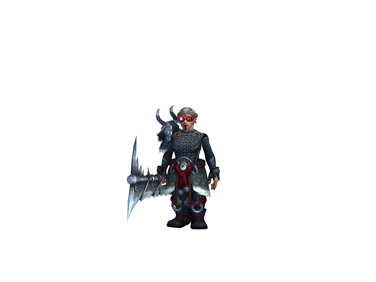 Zobex 3D character render