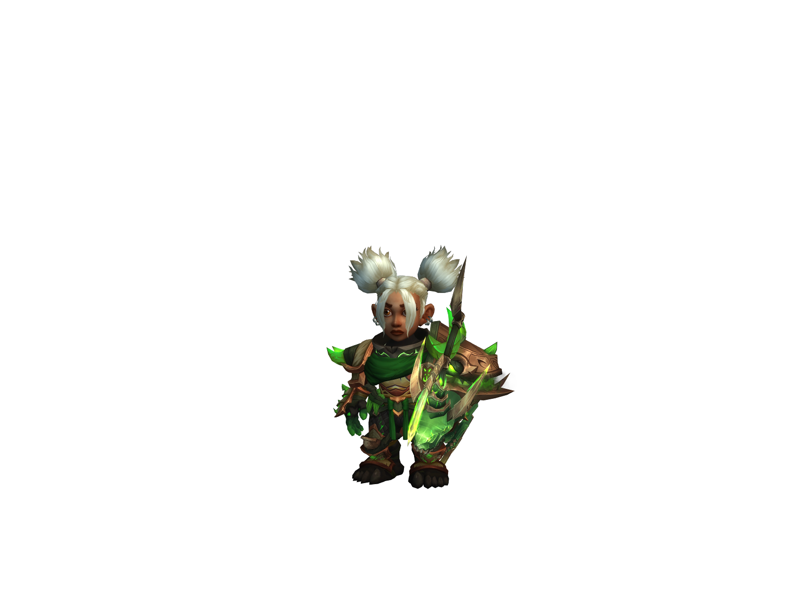 Incei 3D character render