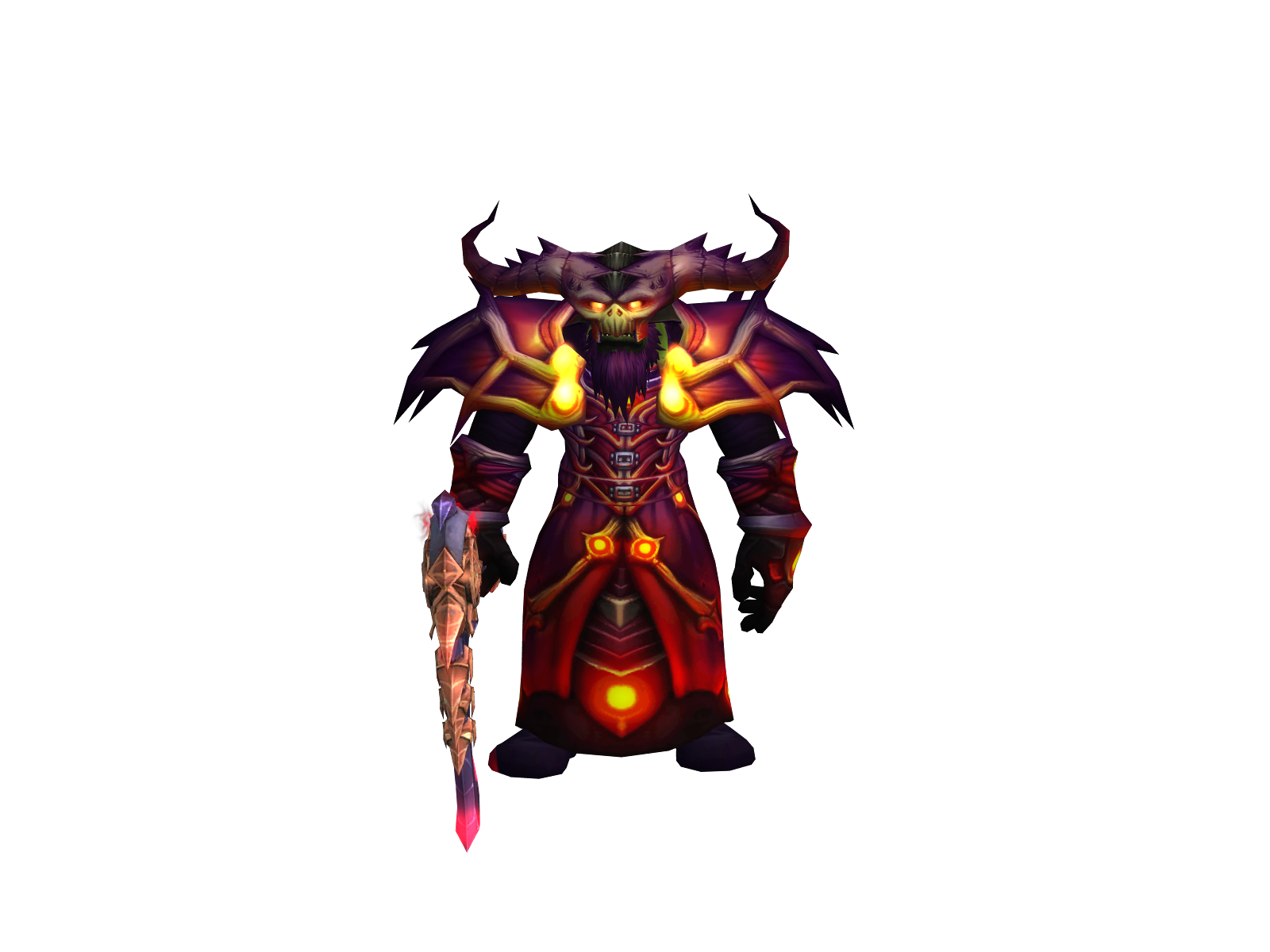 Flamez 3D character render