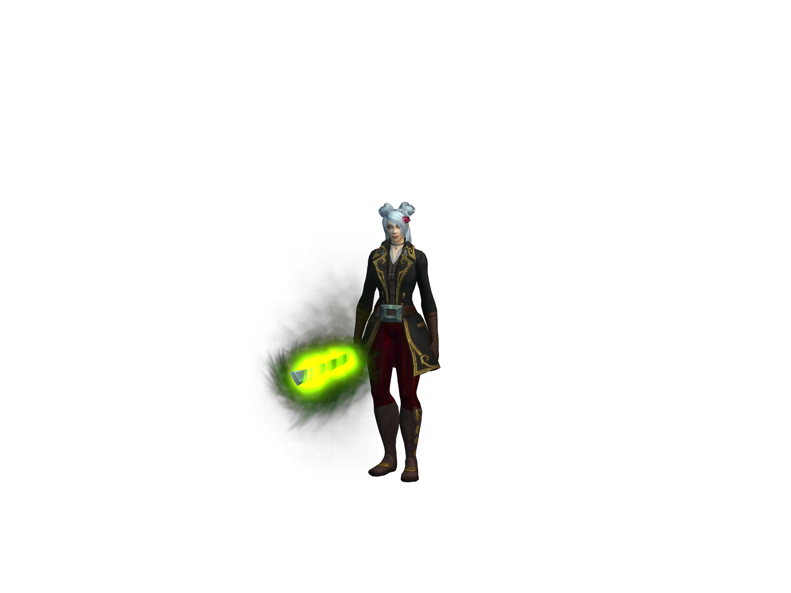 Clâudiâ 3D character render