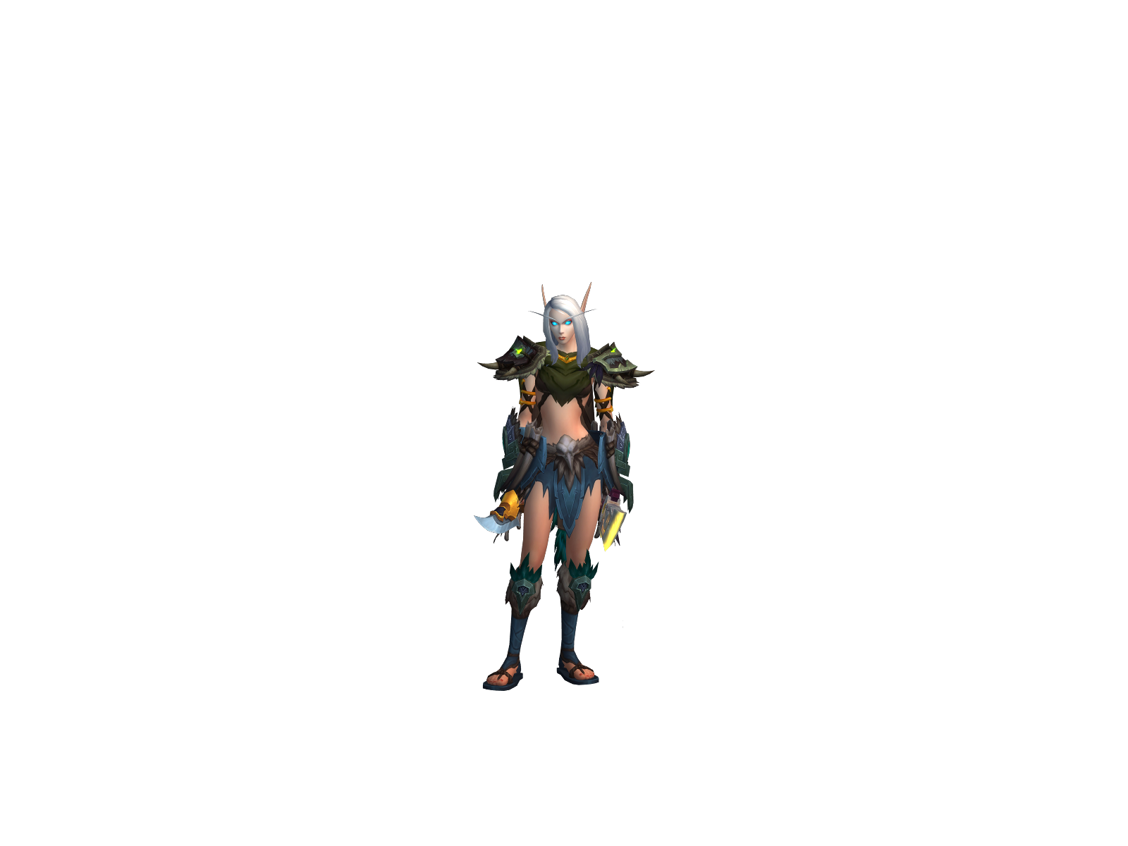 Ruthia 3D character render