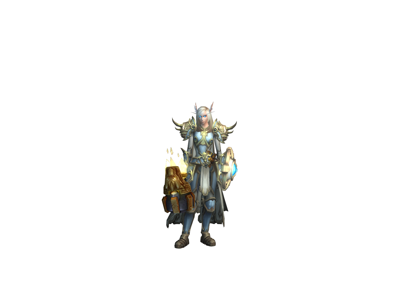 Ninithiel 3D character render