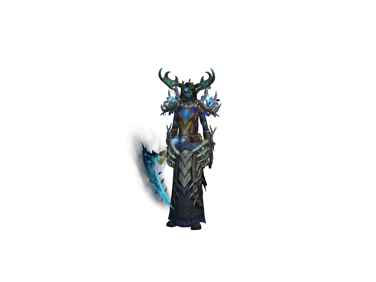 Afêni 3D character render