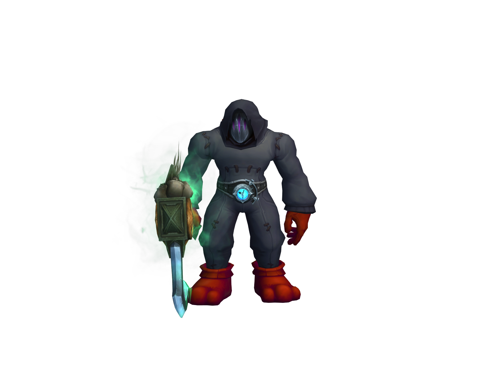 Zaphi 3D character render