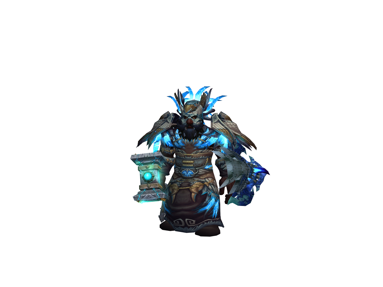 Fustys 3D character render