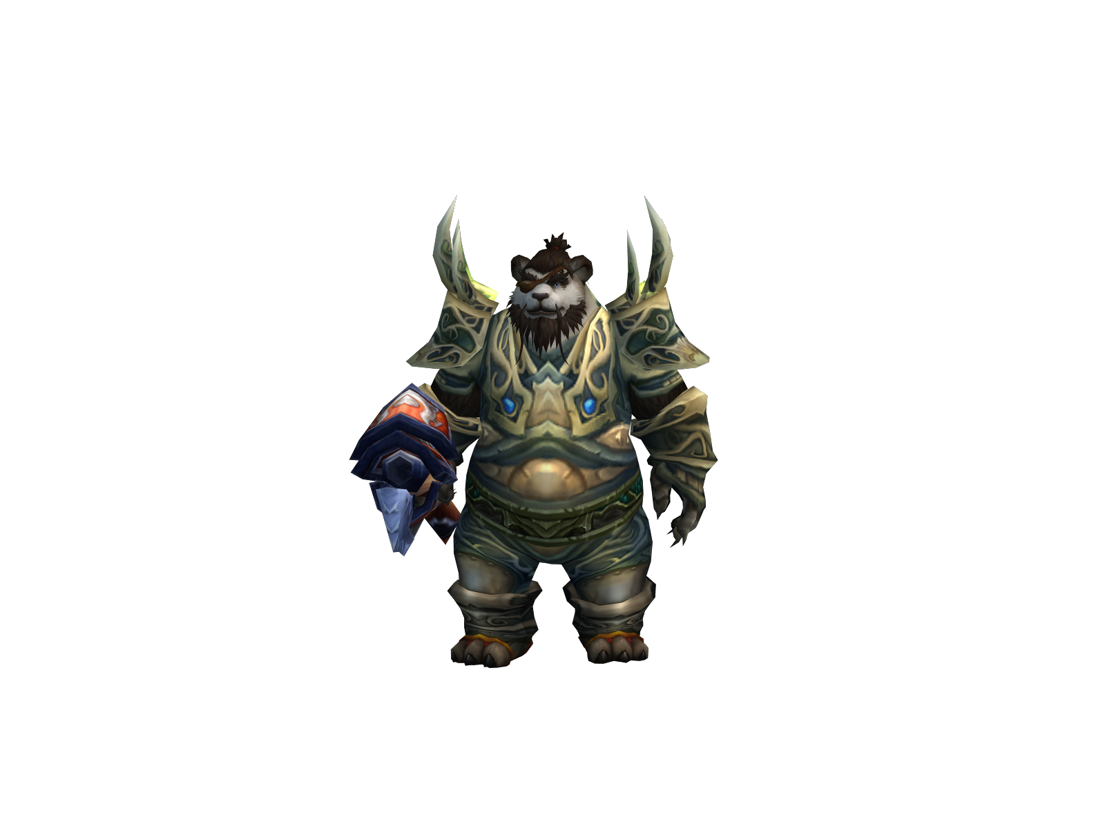 Enkydoo 3D character render