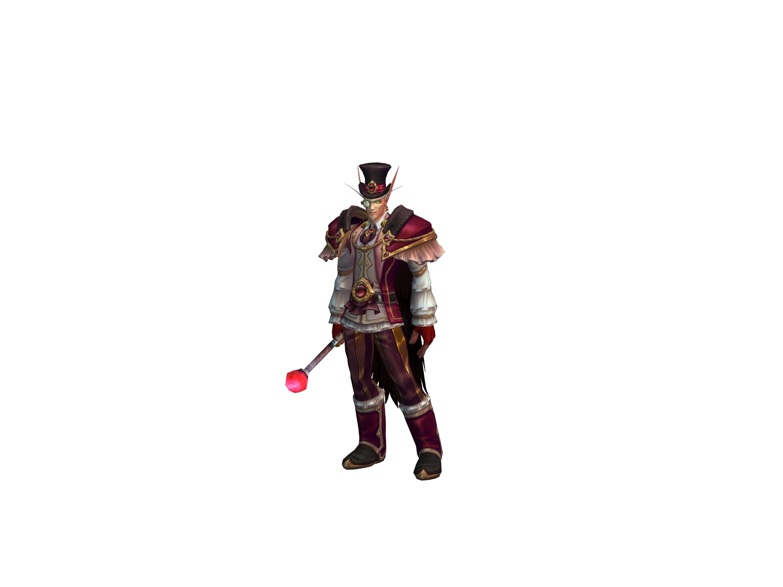 Crôpe 3D character render