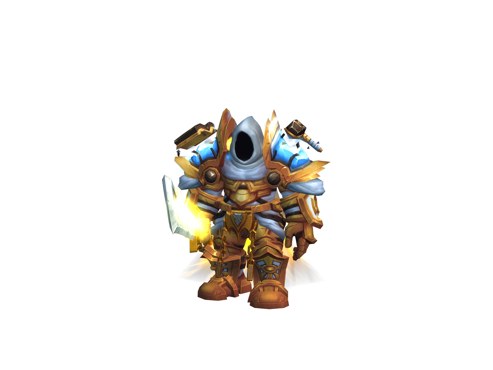 Chronpala 3D character render