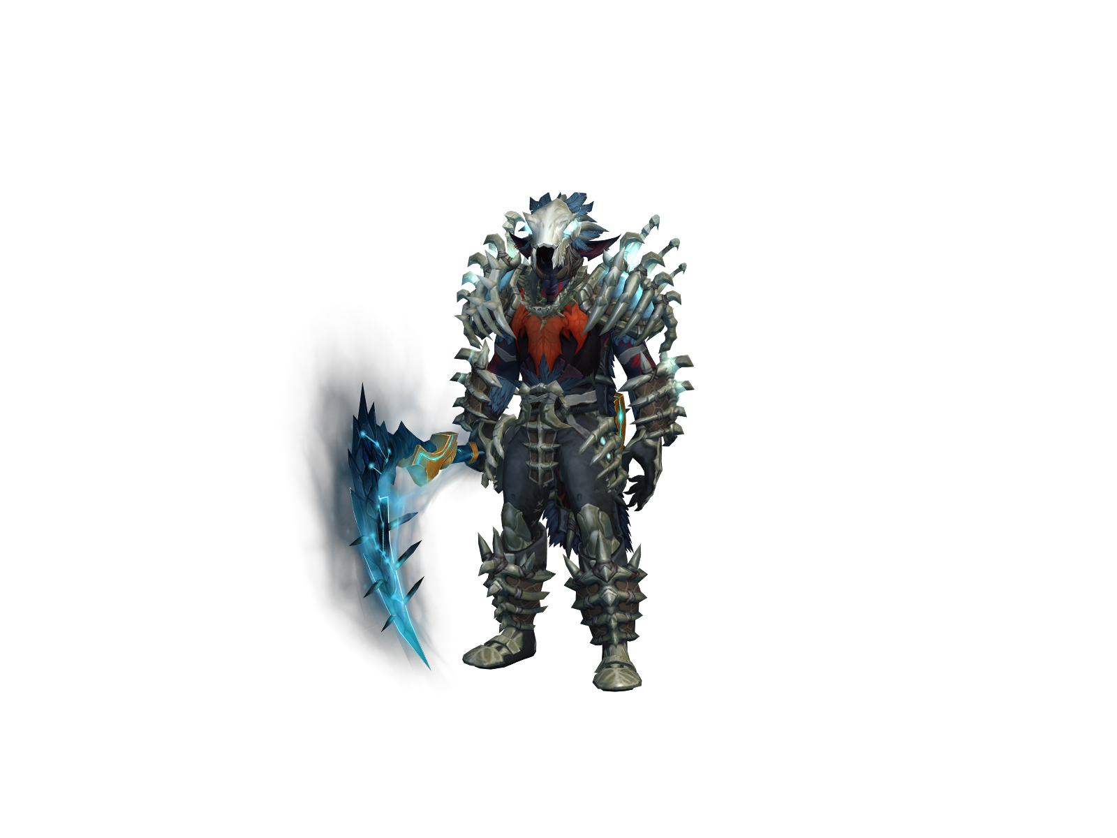 Srafir 3D character render