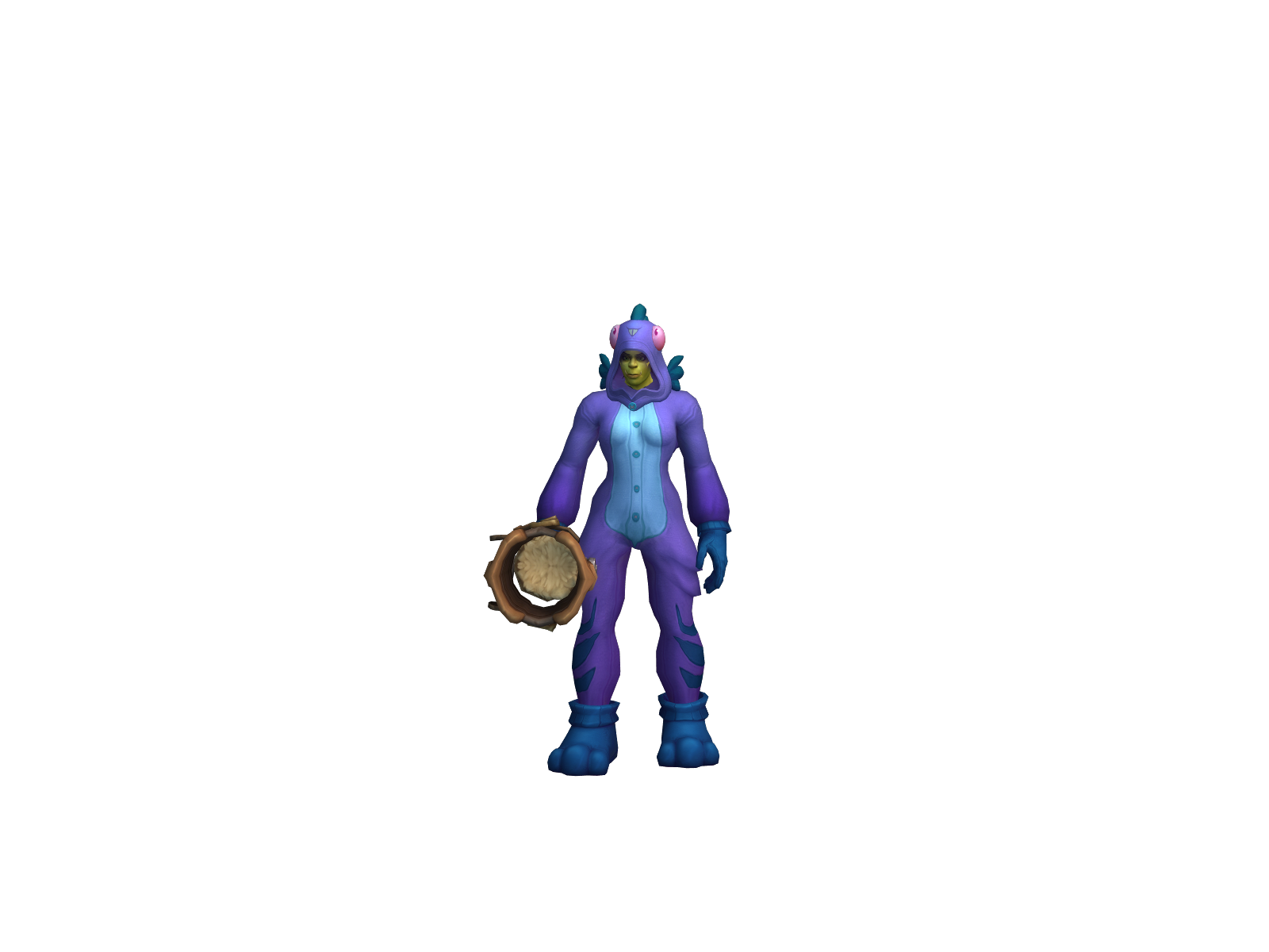 Scràvity 3D character render