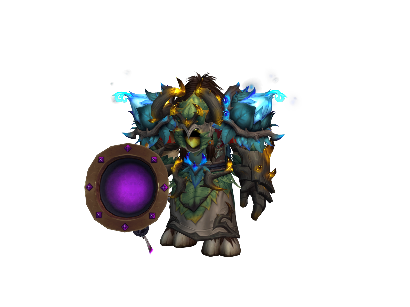 Amstaffio 3D character render