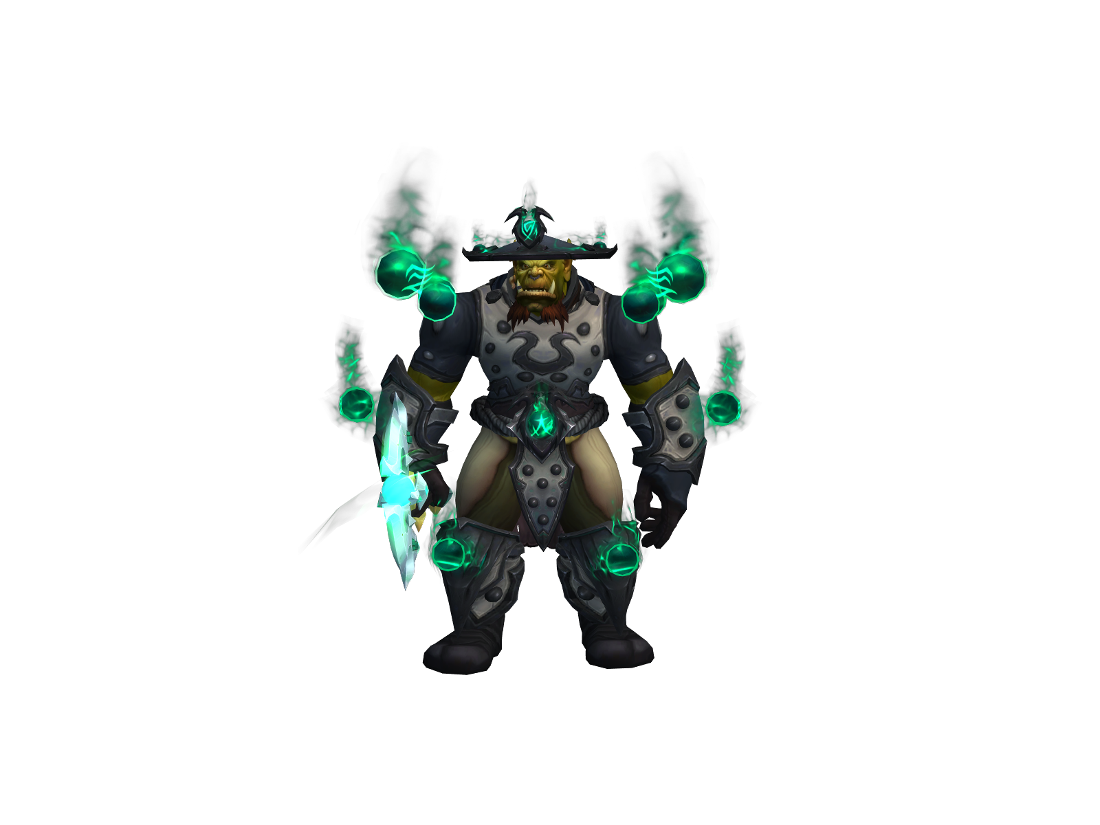 Larrymonk 3D character render