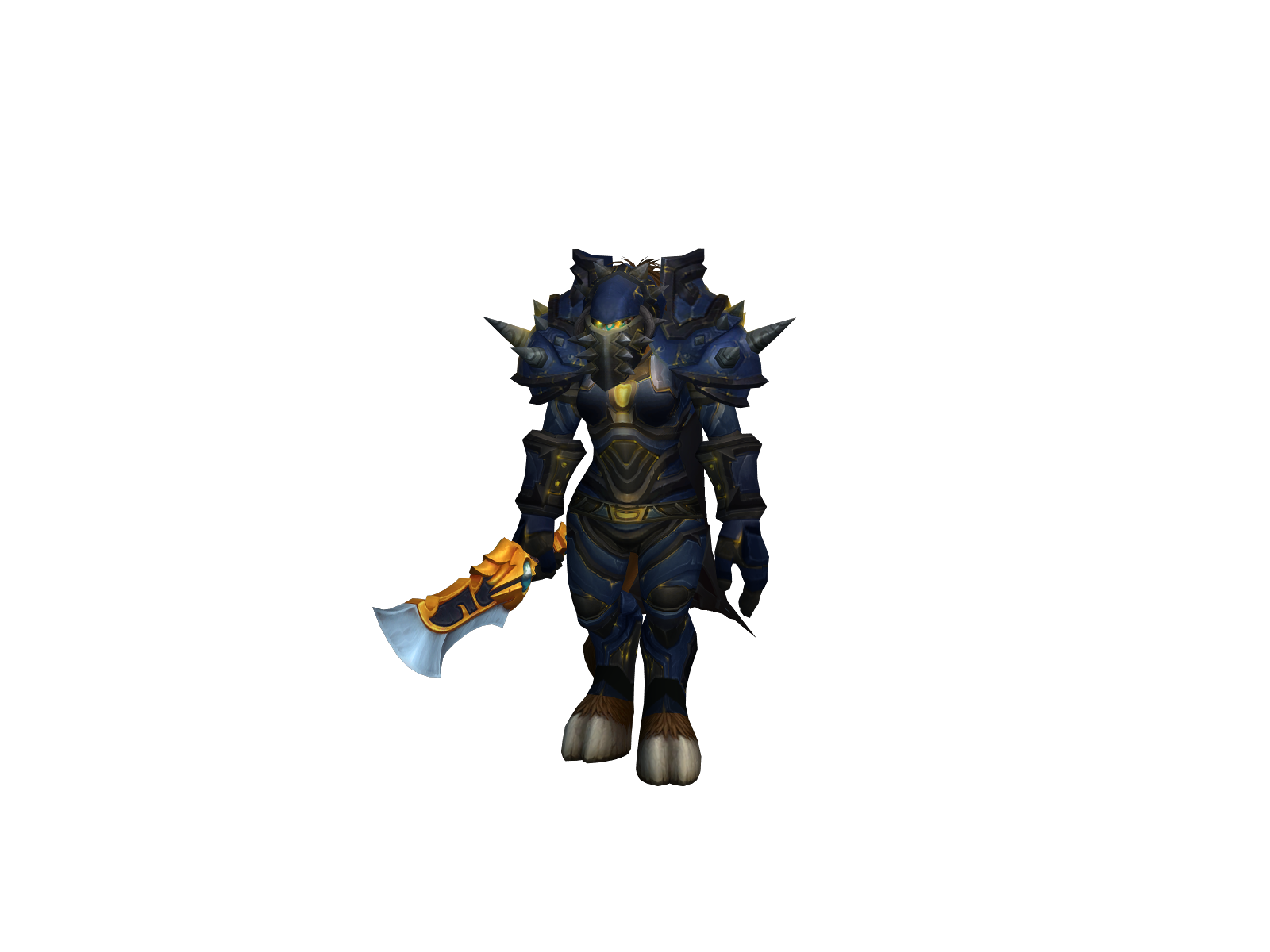 Nârfî 3D character render