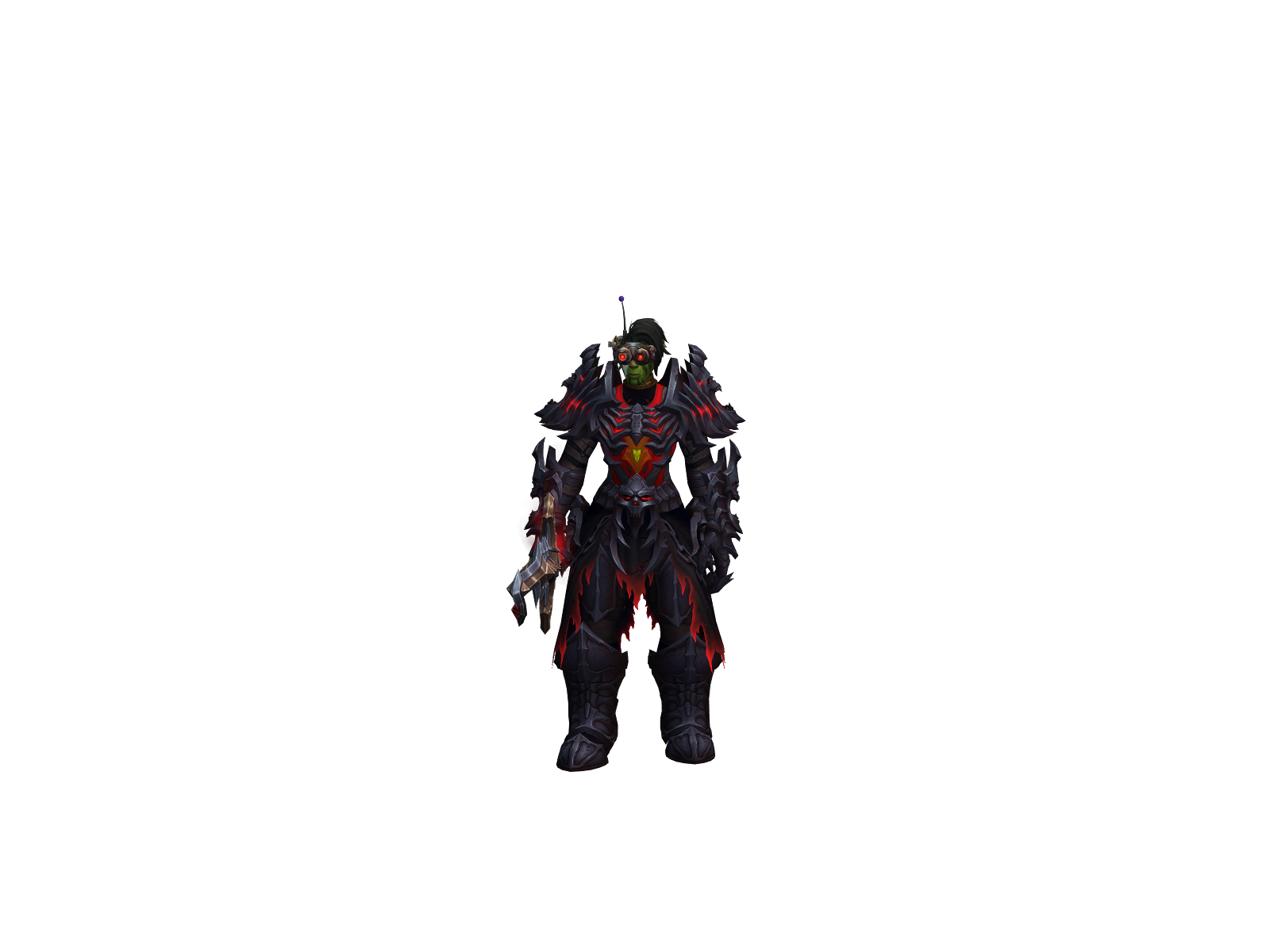Nêkó 3D character render