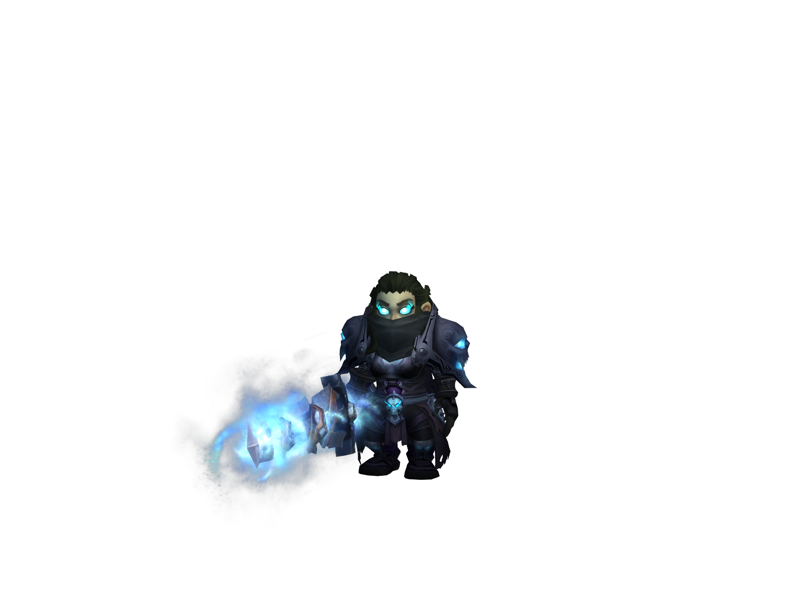 Mayunir 3D character render