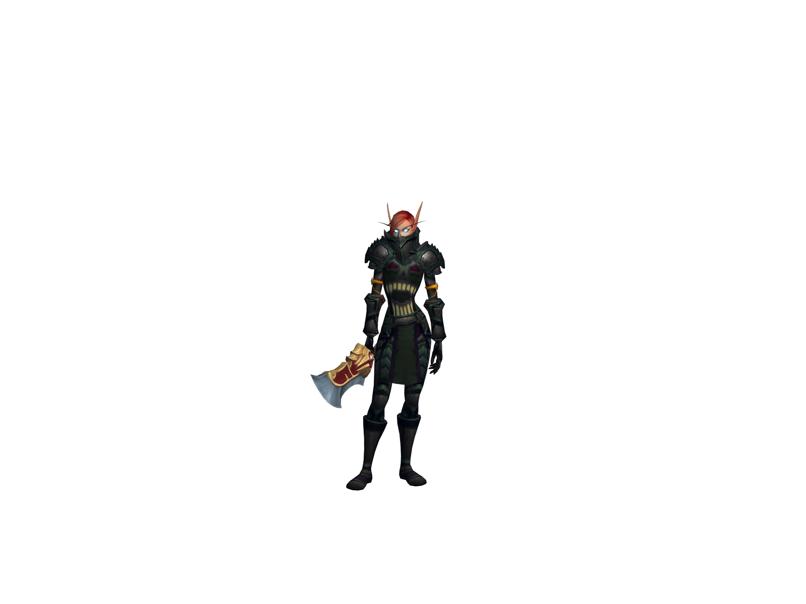 Chroshi 3D character render