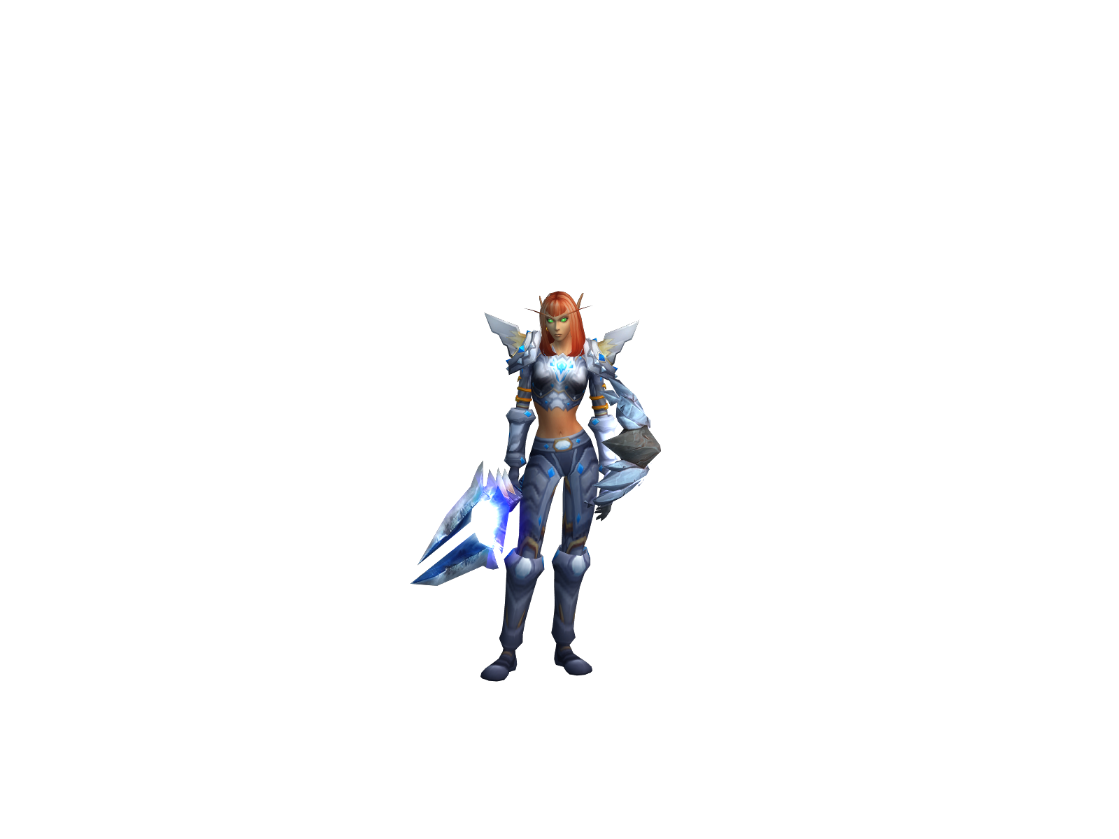 Sylandrâ 3D character render