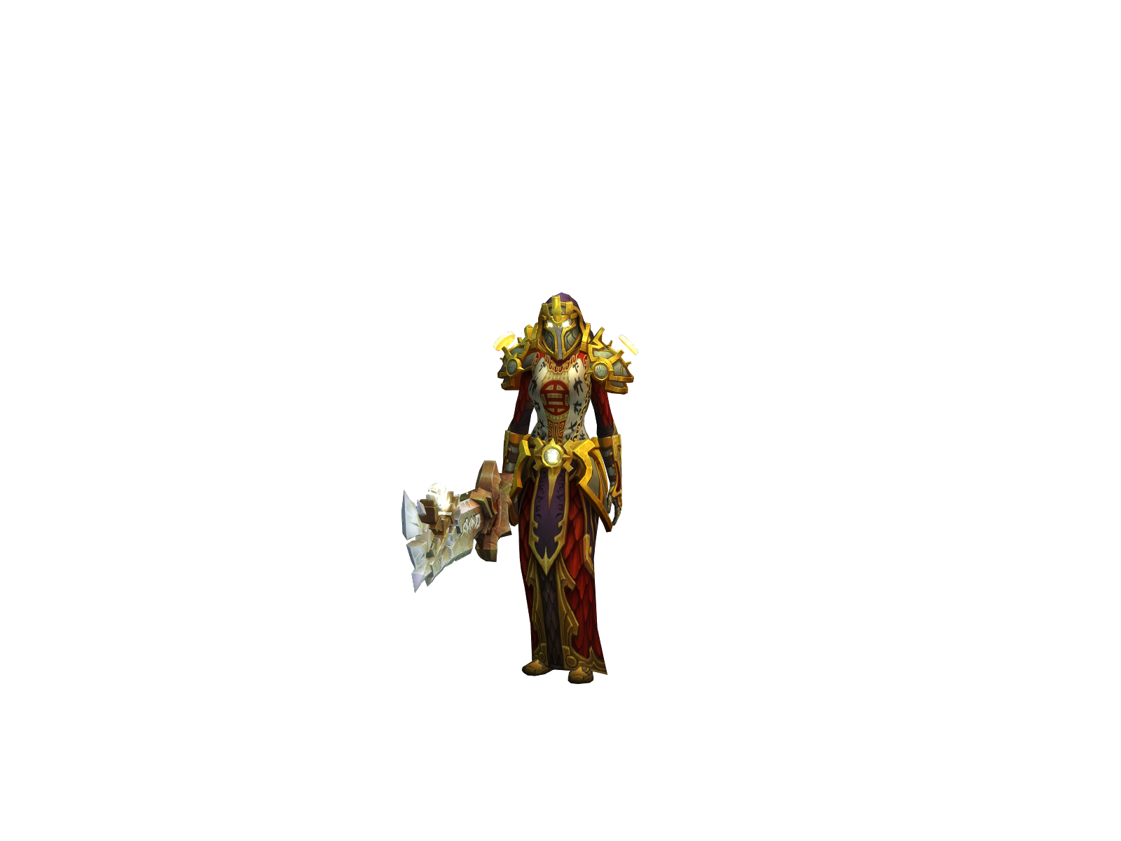 Tenyxia 3D character render